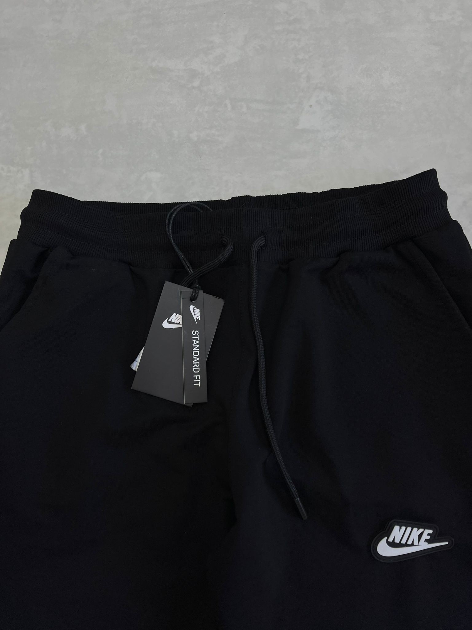 Yeni Mevsimlik Patch Logo Black Eşofman Altı