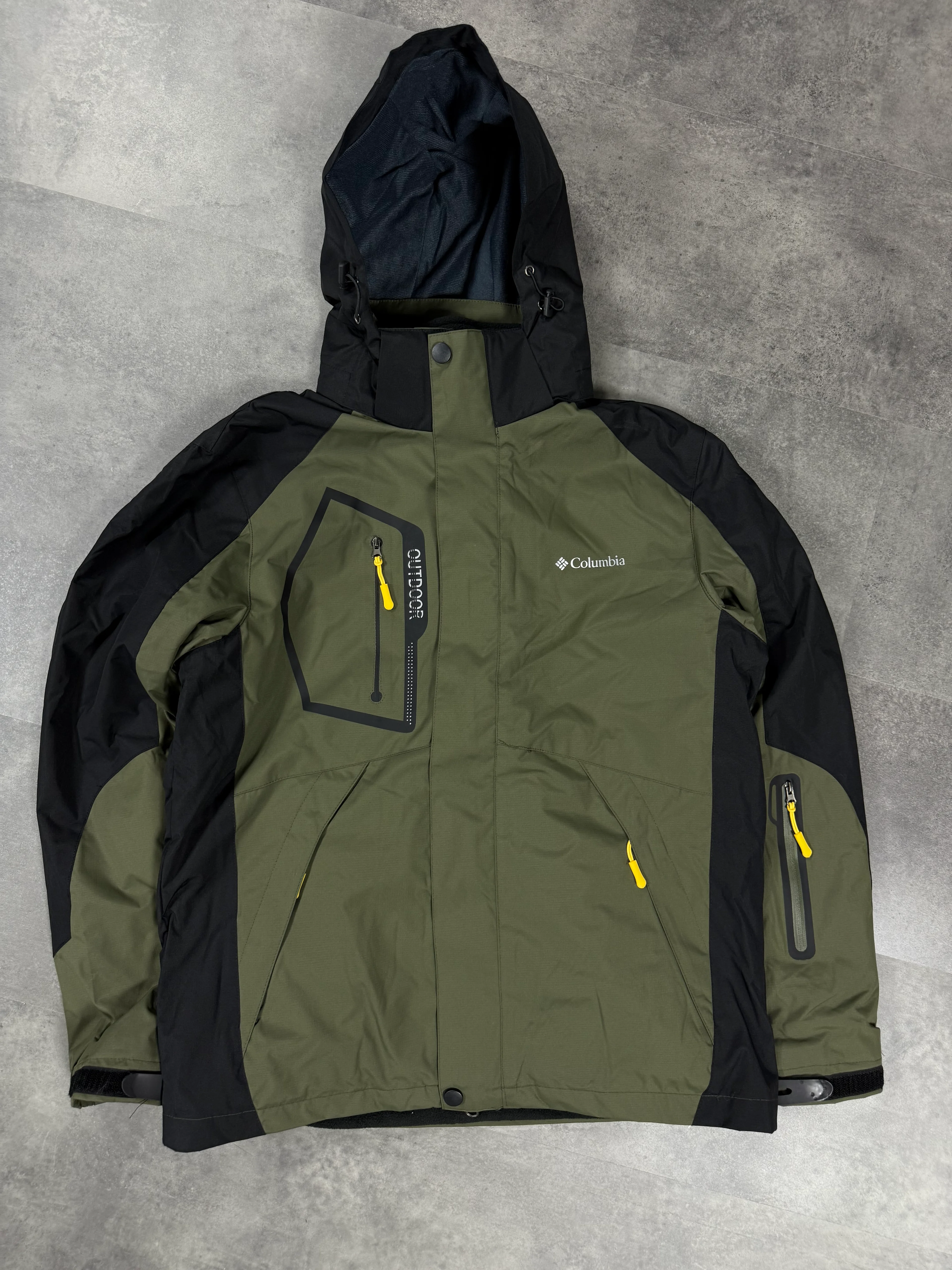 Yeni Sezon Özel Seri 3in1 Çıkarılabilir Polarlı Premium Mont - HAKİ