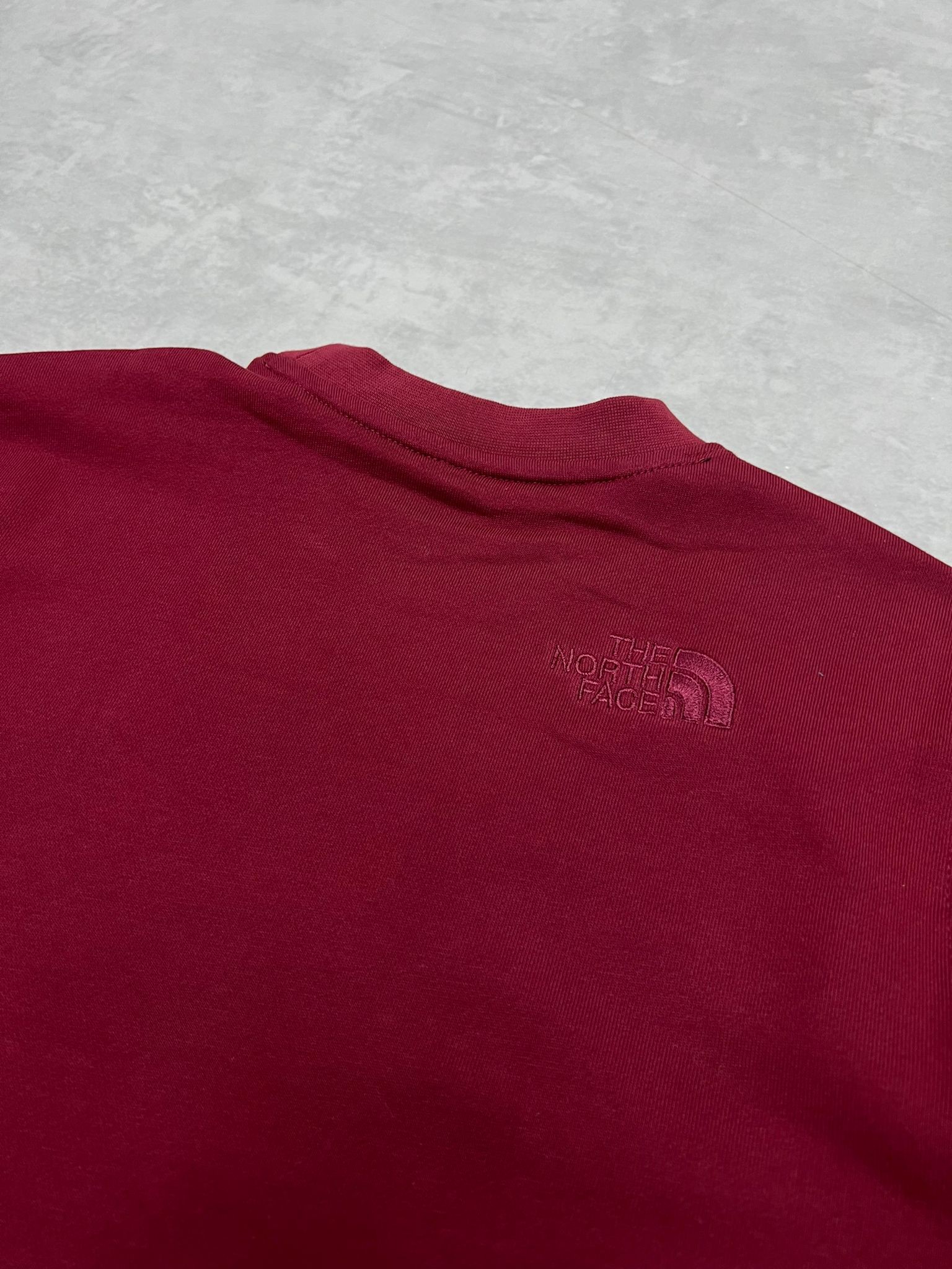 Basic Mini Logo Classic Bordo  Sweatshirt