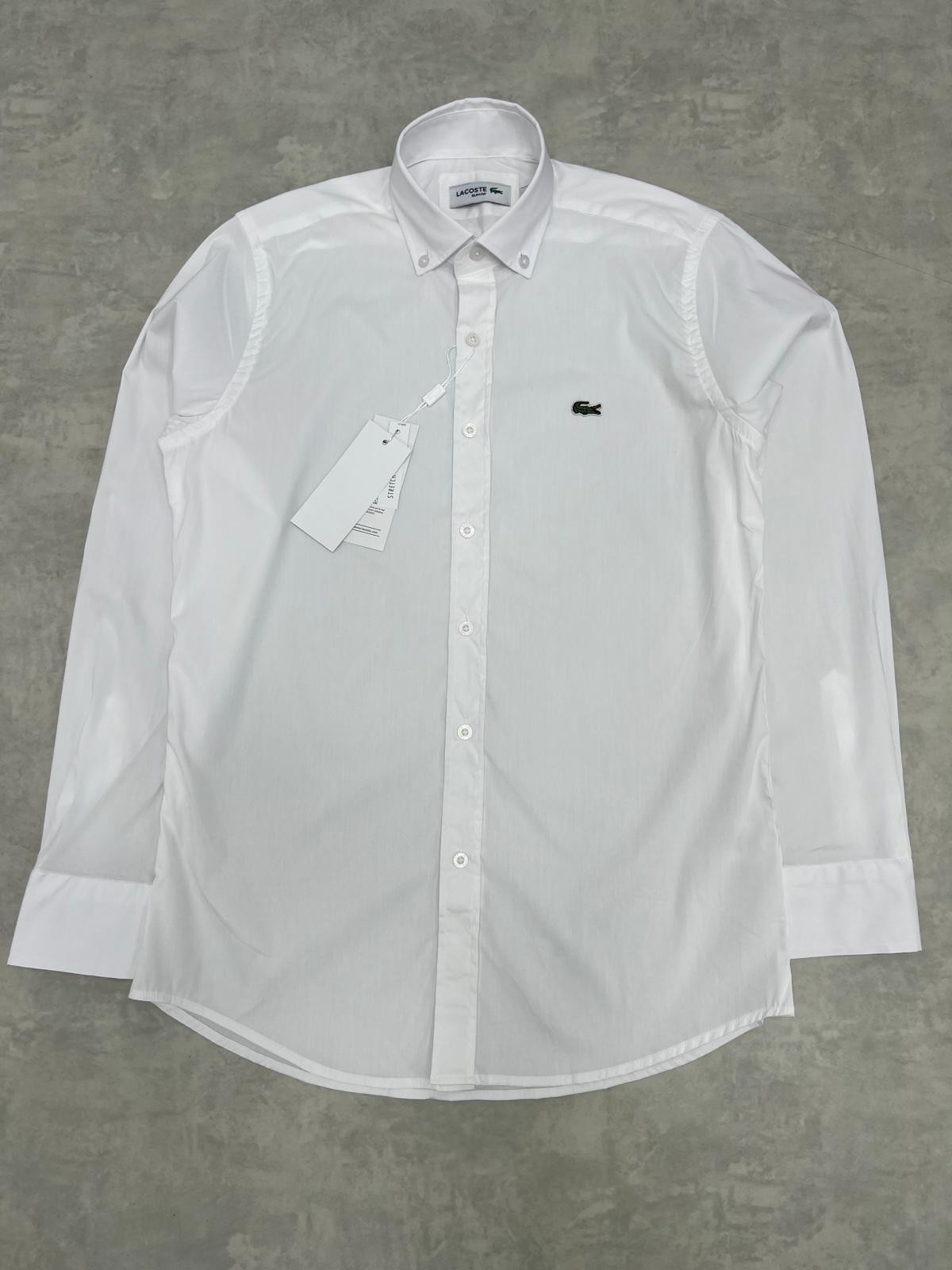 Yeni Sezon Mevsimlik Basic Mini Logo Classic White Gömlek