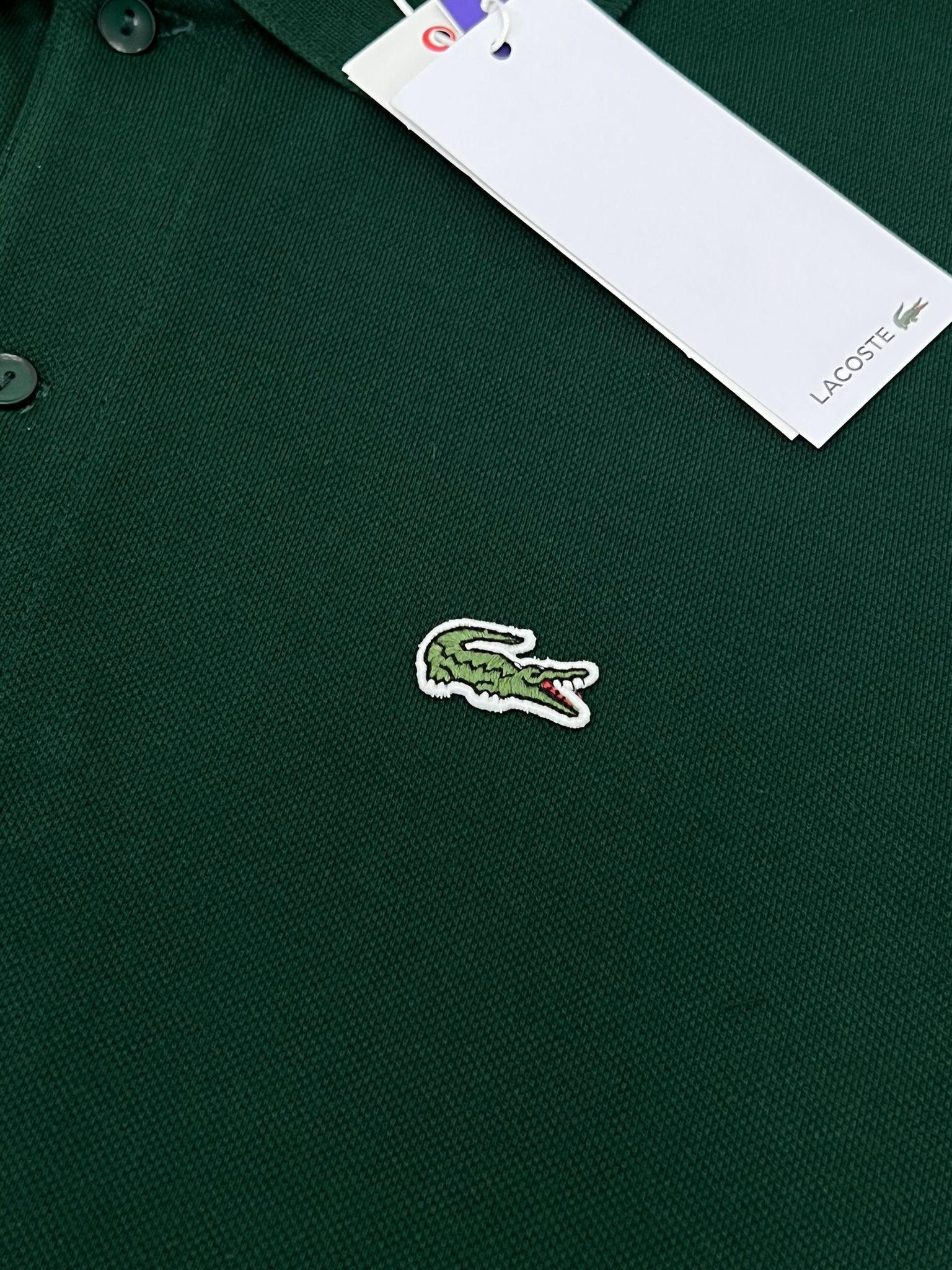 Yeni Sezon  Logo Mini Logo Classic Green  Polo Yaka