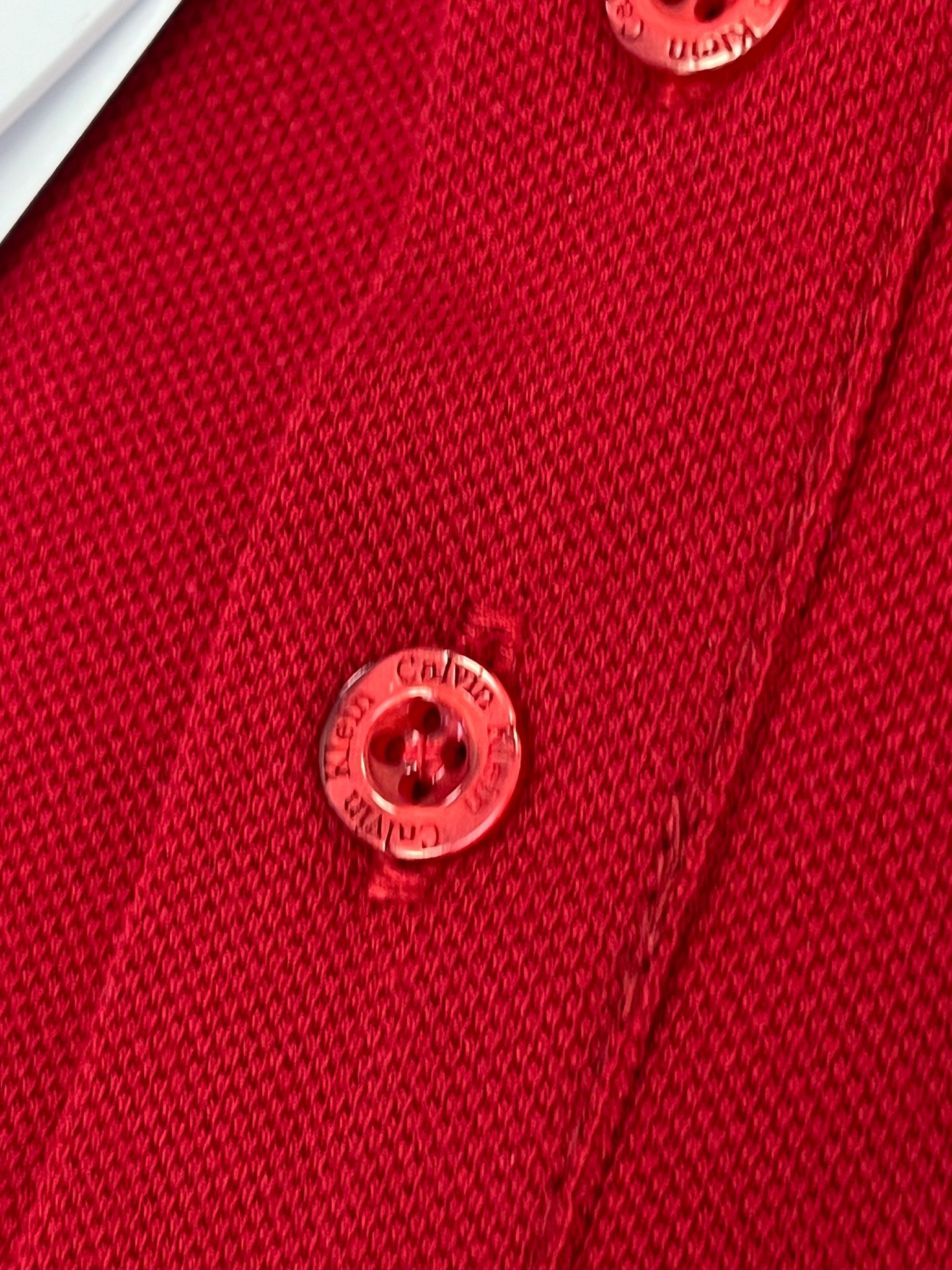 Yeni Sezon Basic Ceast Mini Logo Red T-shirt