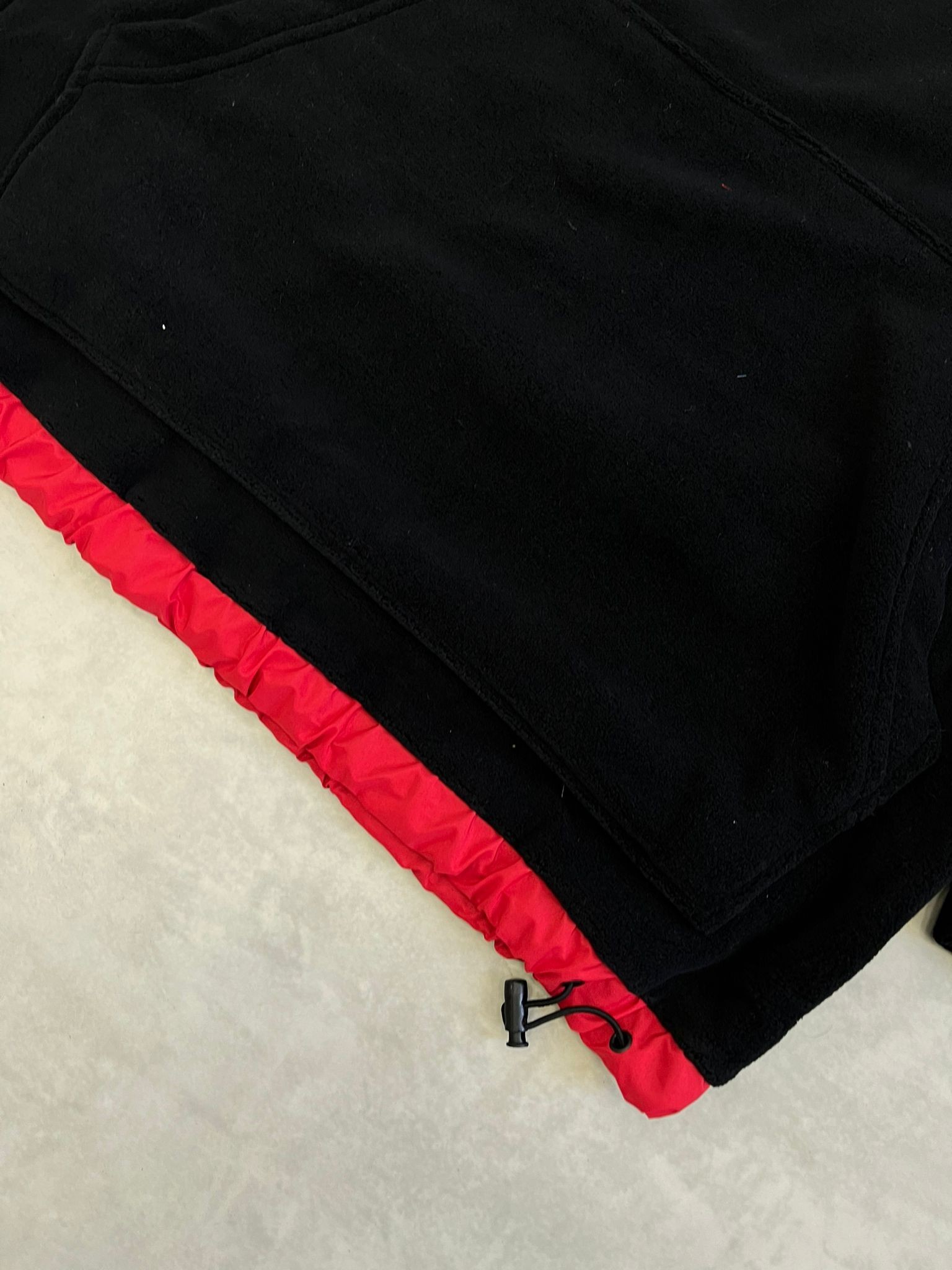 Essential Statement Mountaınsıde Fleece Black Hoodie