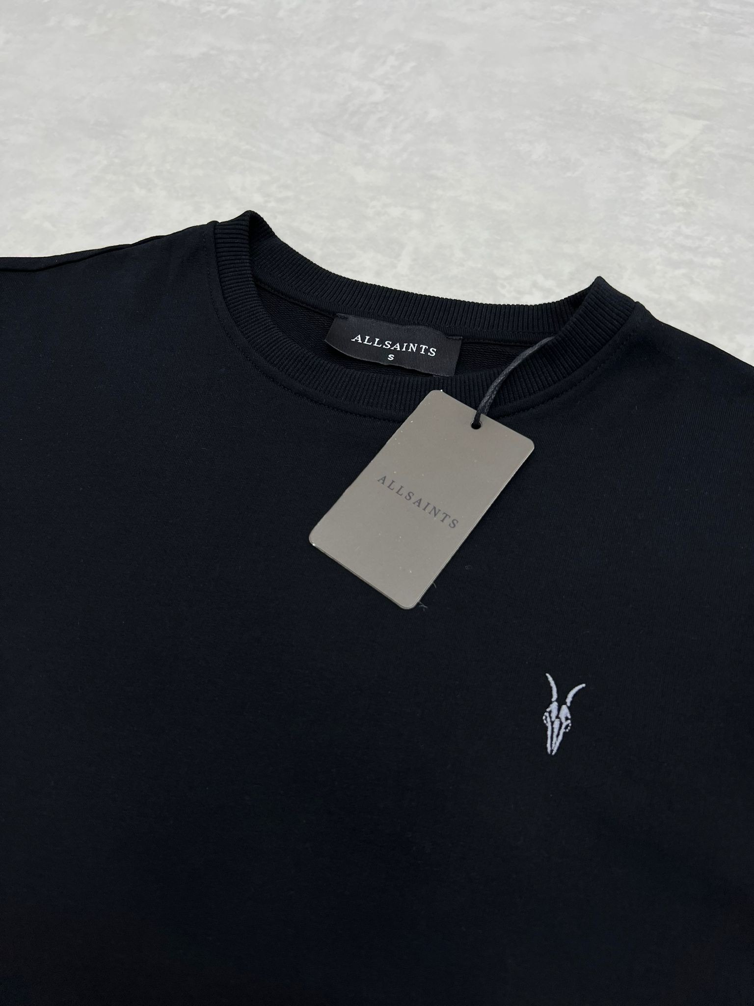 Ceast Mini Logo Classic Regular Fit Black Long Sleeve