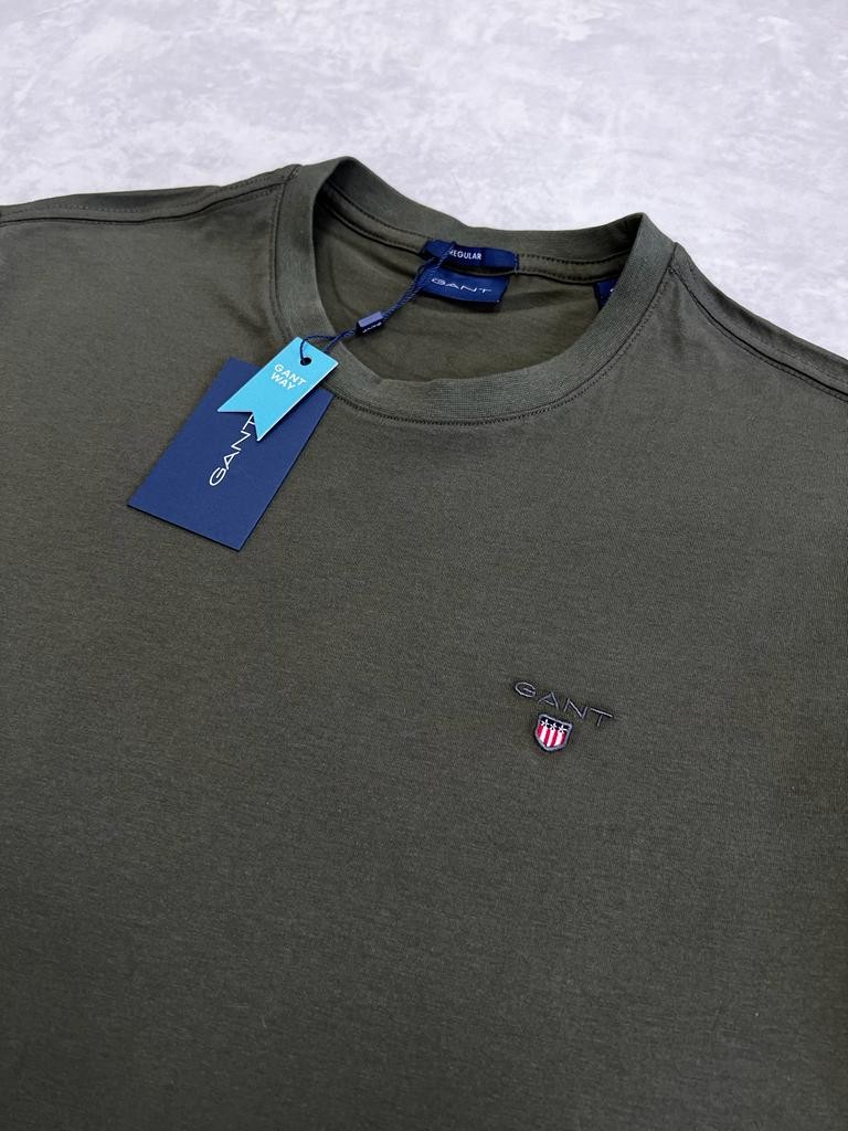 Classic Basic Mini Logo Haki T-shirt
