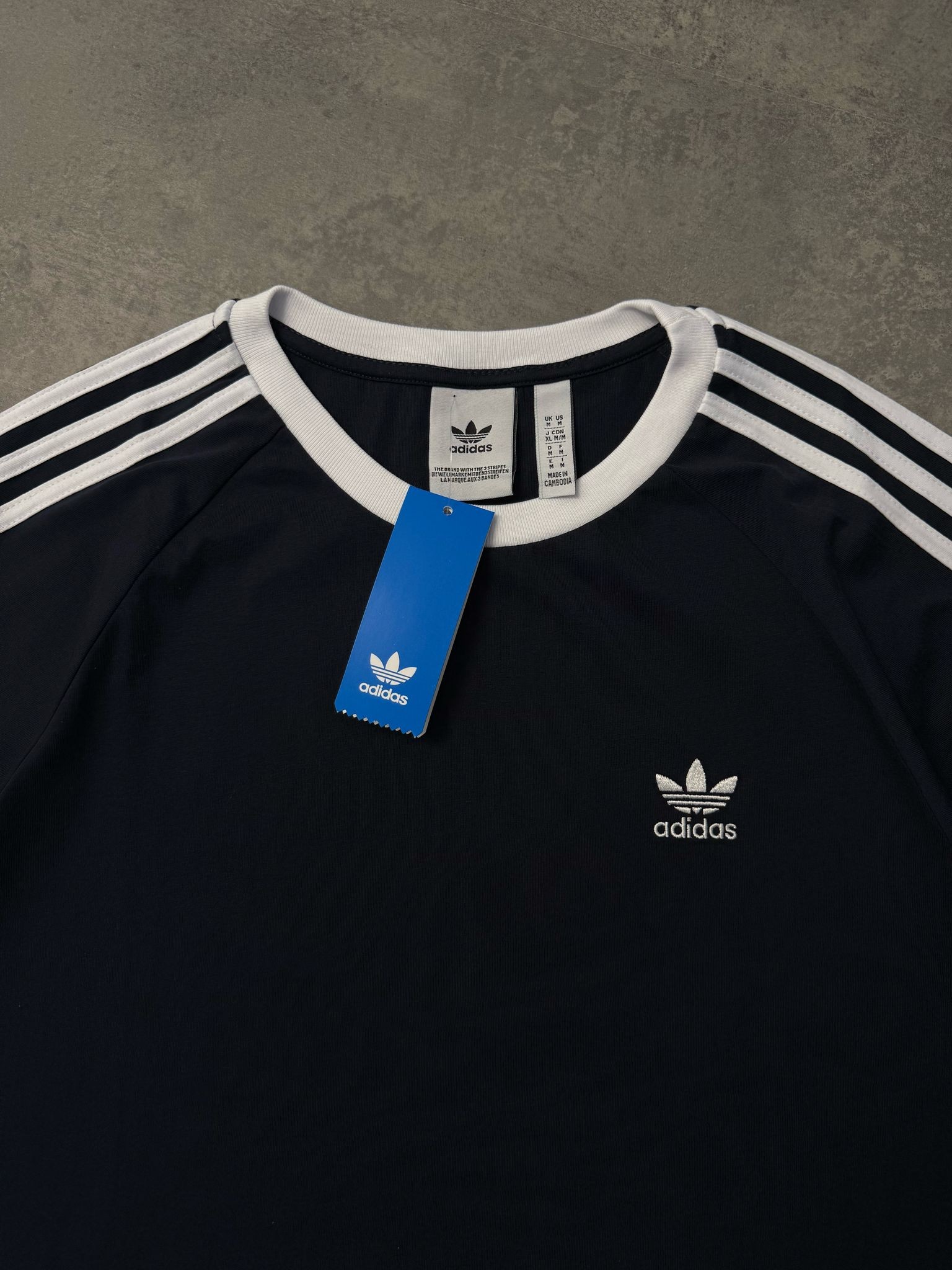 Yeni Sezon Classics 3 Stripes T-shirt - LACİVERT