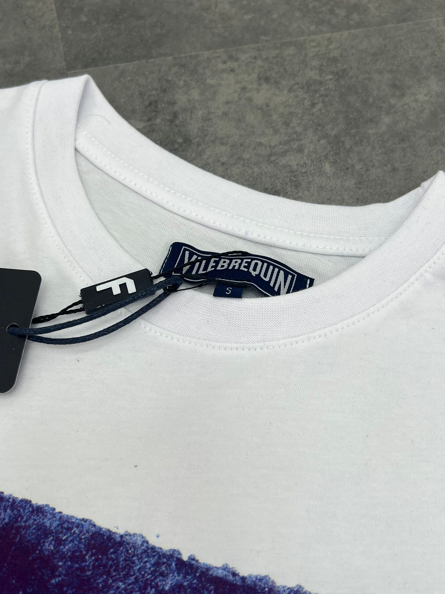Yeni sezon Print Fish Ocean Catch the Wind White T-shirt