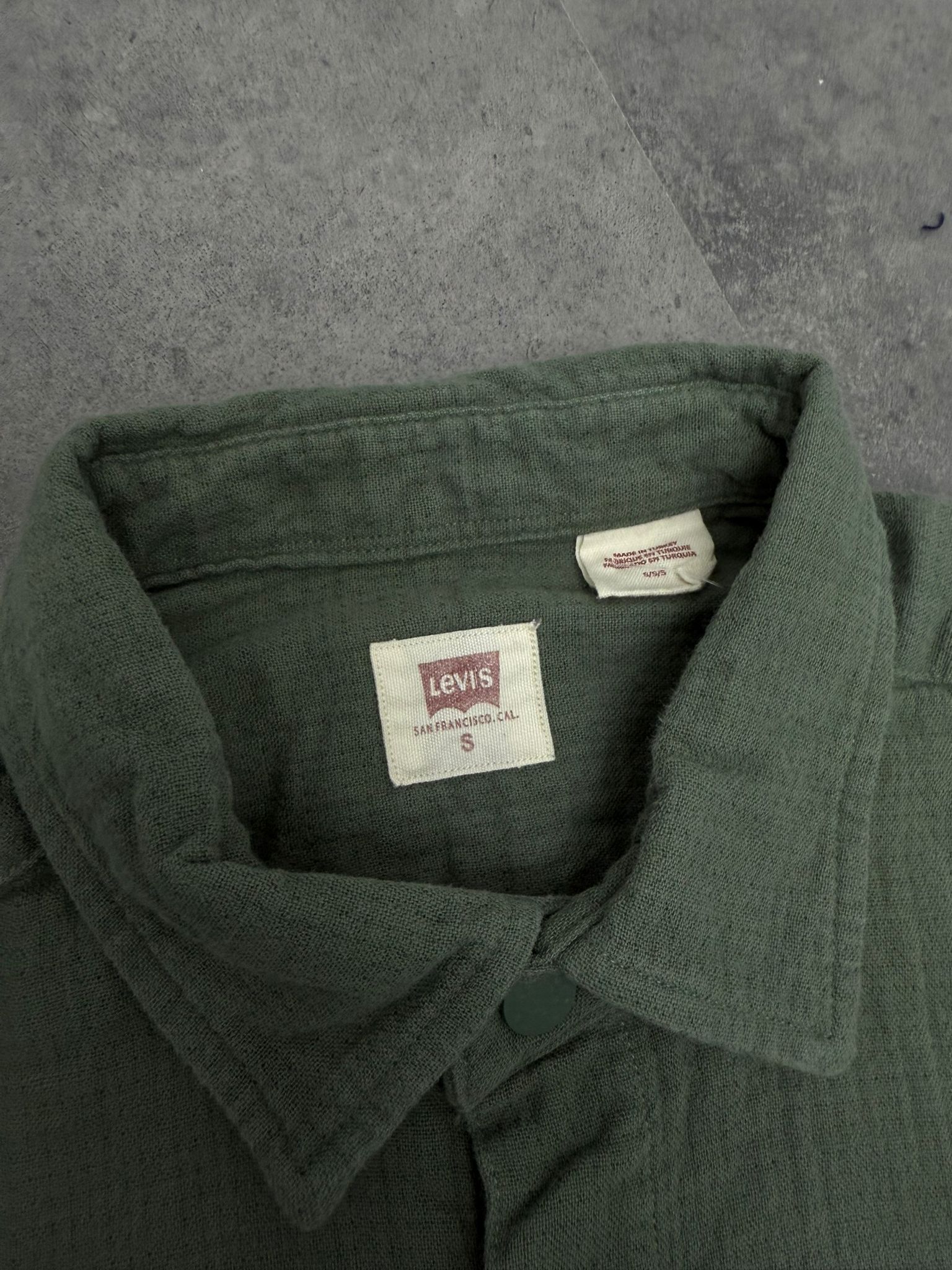 Yeni Sezon Basic Mini Logo Kışlık Organik Pamuk Tek Cepli Gömlek