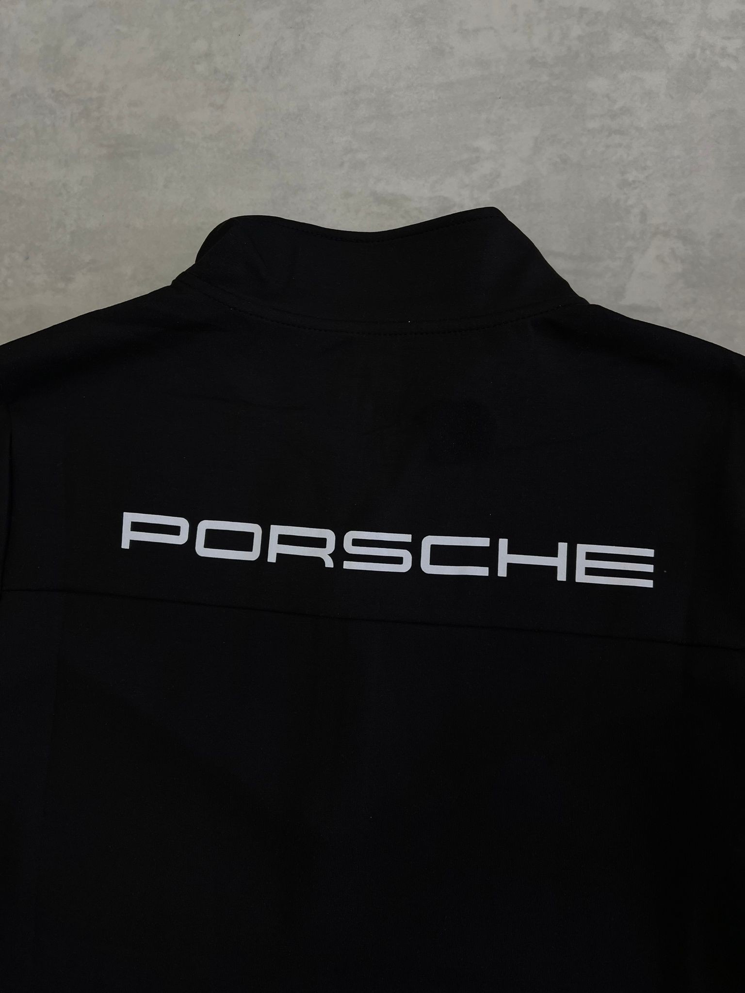 Özel Seri Yarım Fermuarlı Long Sleeve Black T-shirt 