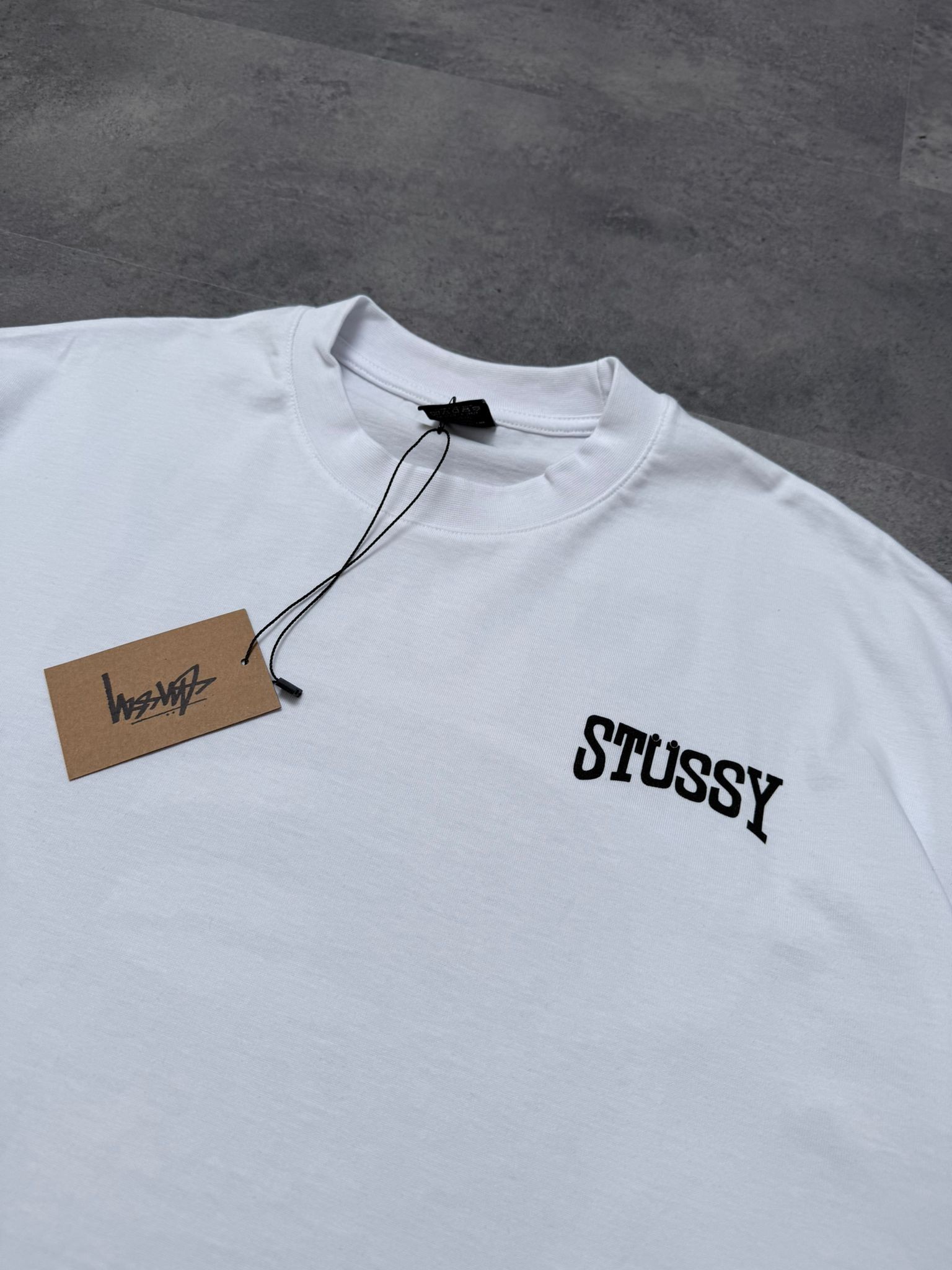 Yeni Sezon Tyre Back White T-shirt