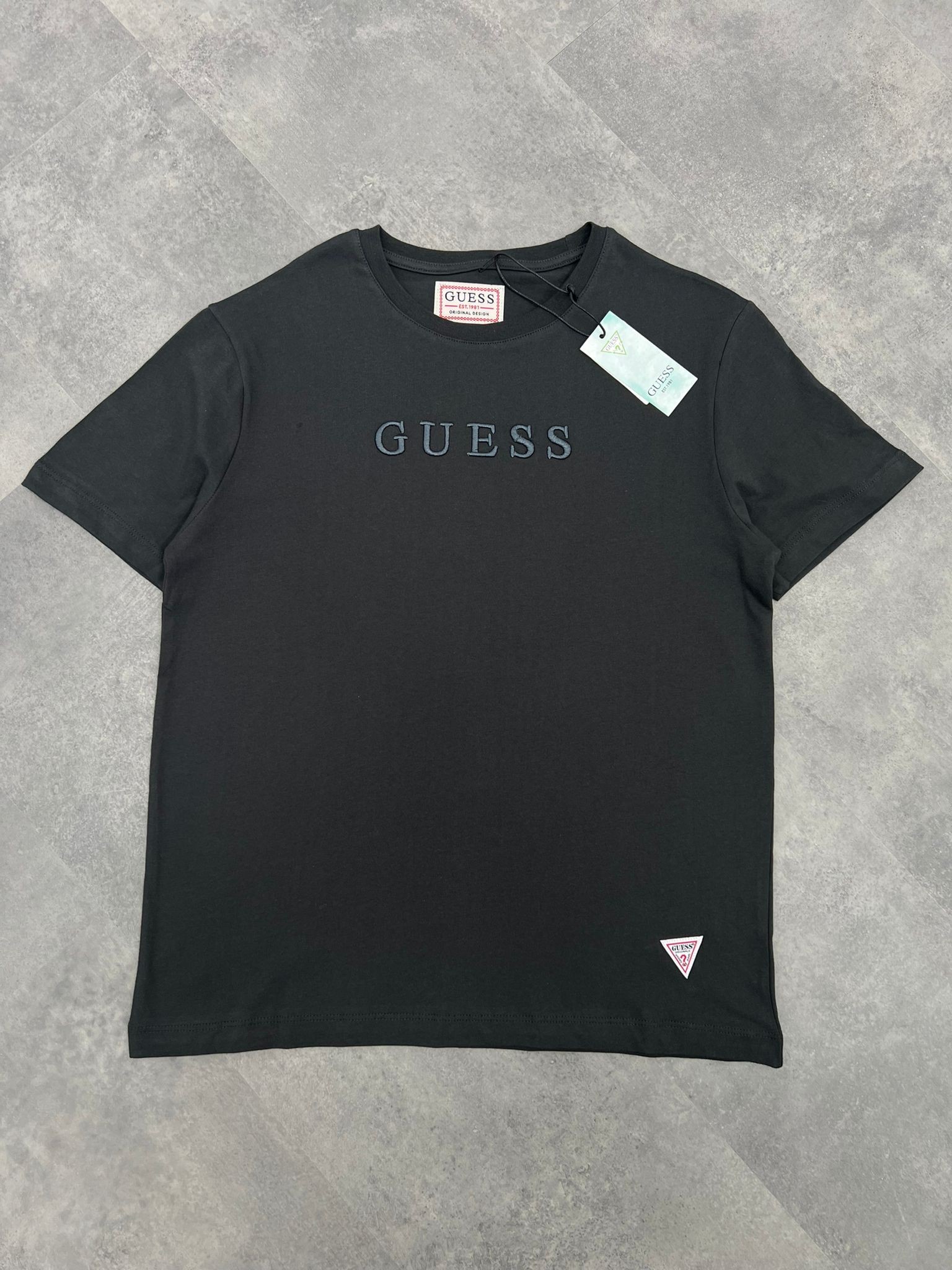 Yeni Sezon Ton To Tone  Mid Icon Logo Antrasit T-shirt