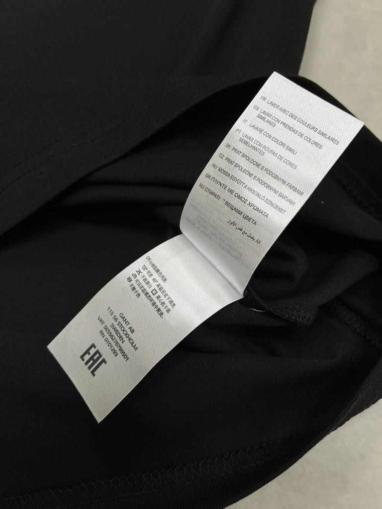  Essential Mid  Nakış Icon Logo Black T-shirt
