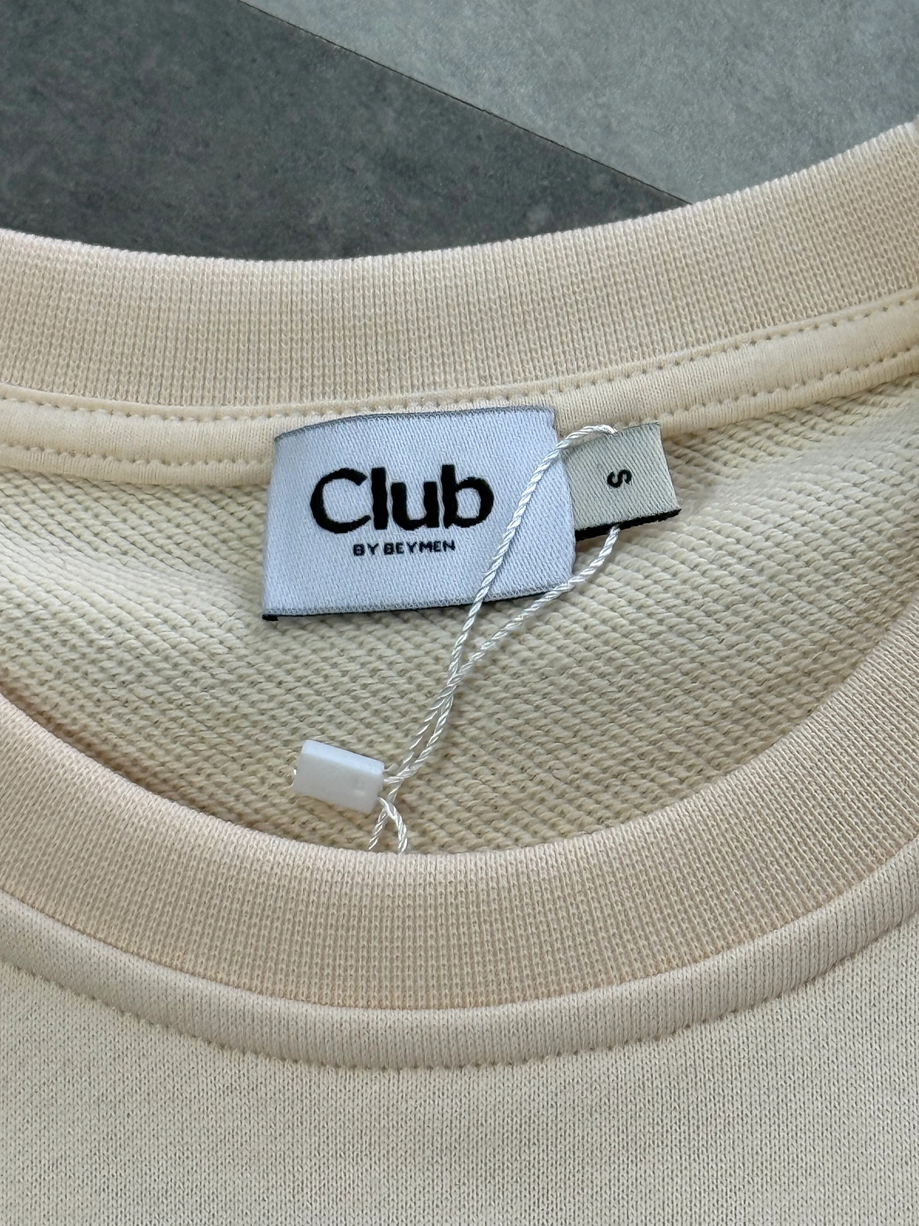 Yeni Sezon Birds Özel Seri Nakış Logo Şardonlu Sweatshirt