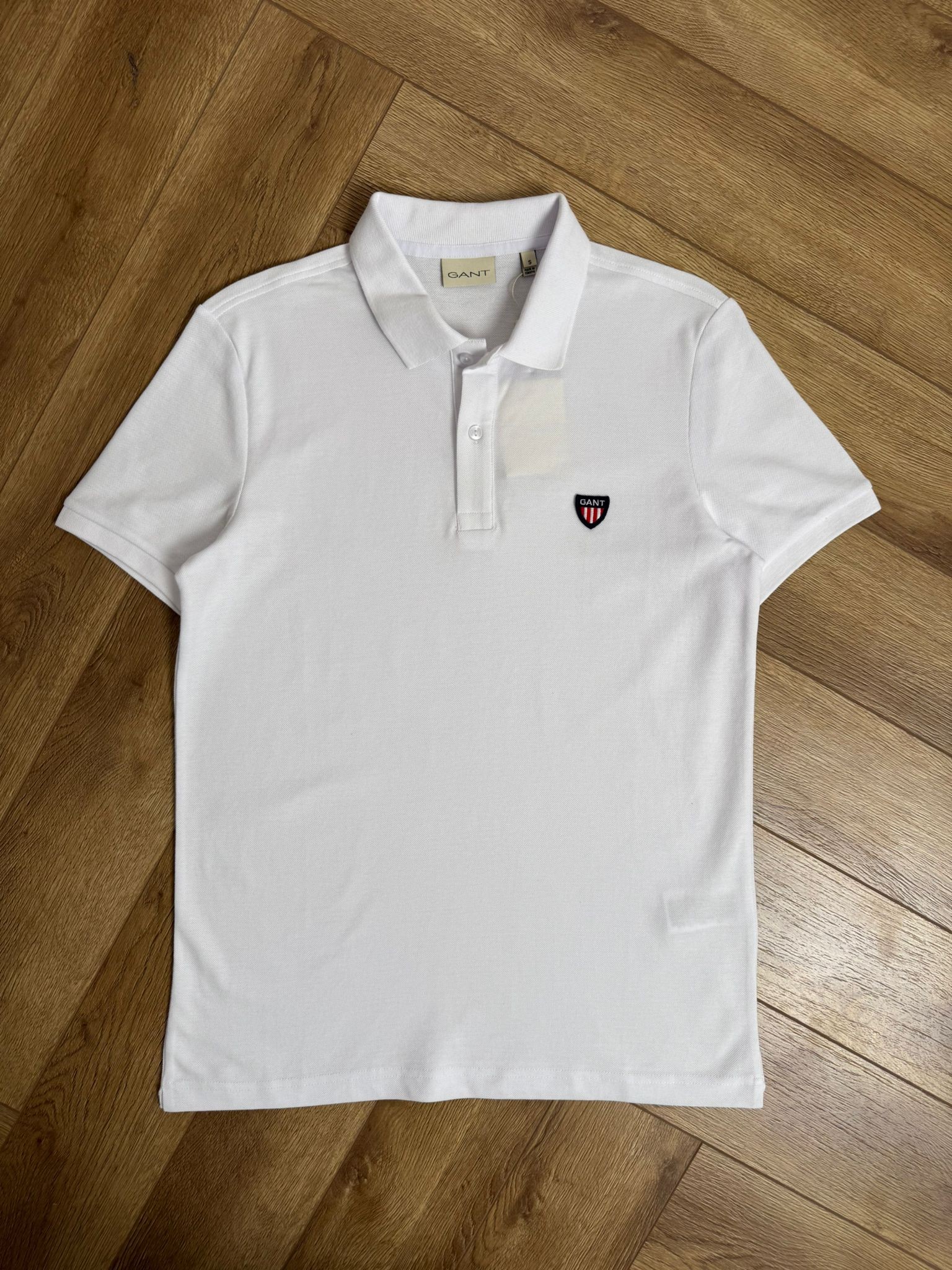 Yeni Sezon Patch Arma Basic Mini Logo Polo Yaka - BEYAZ
