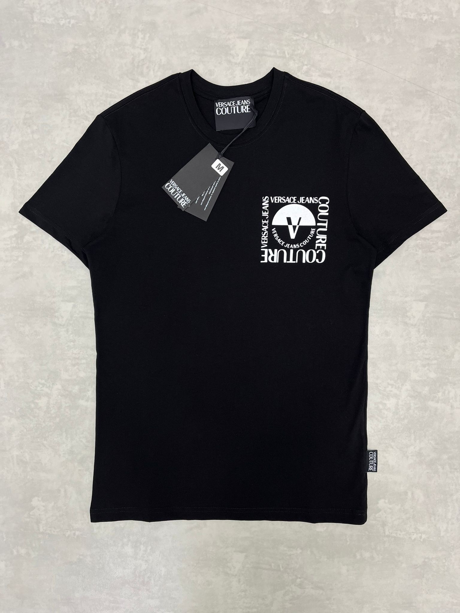 Yeni Sezon Limited Edition Couture Exclusive V Icon Black  T-shirt