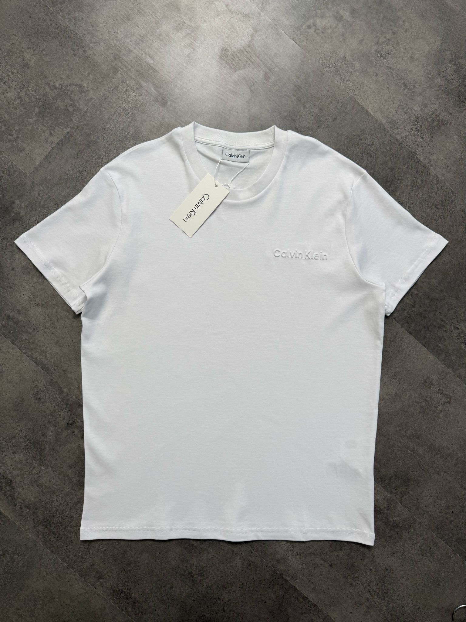 Yeni Sezon Özel Baskı Organik Pamuk T-shirt - BEYAZ