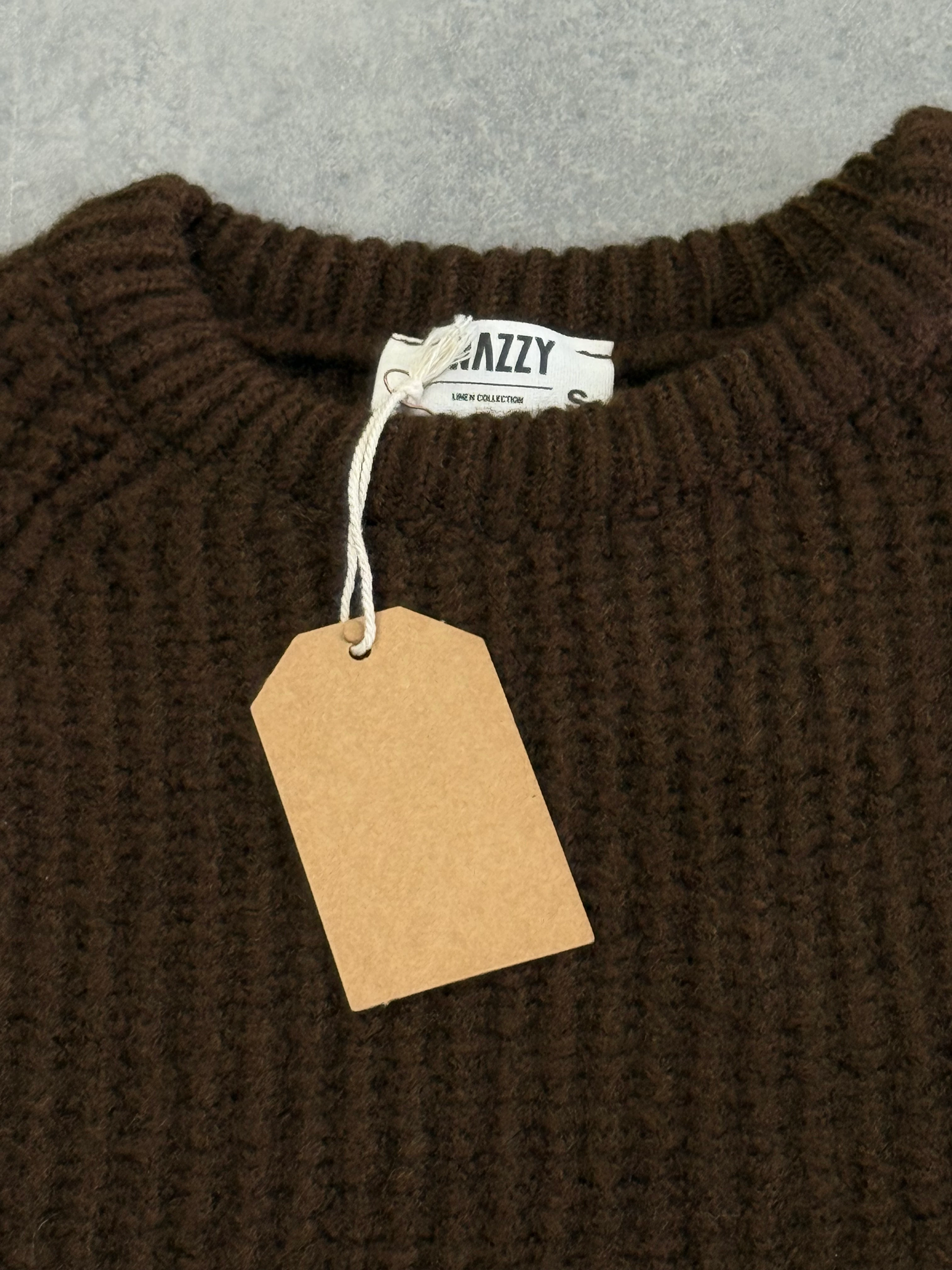 Yeni Sezon Yün Şardonlu Kalın Kazak