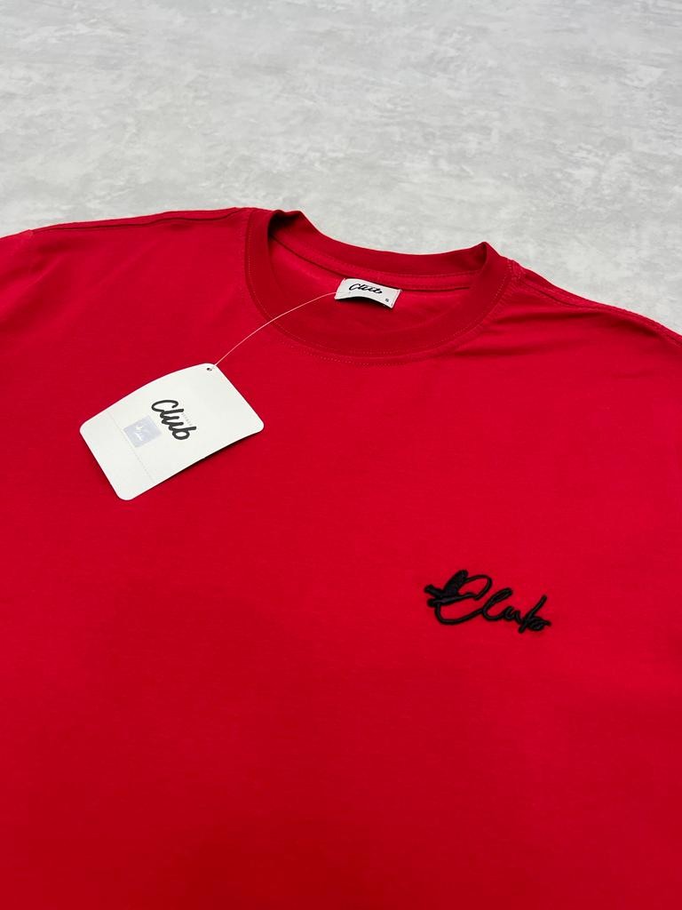 Classic Mini Logo Red Basic T-shirt