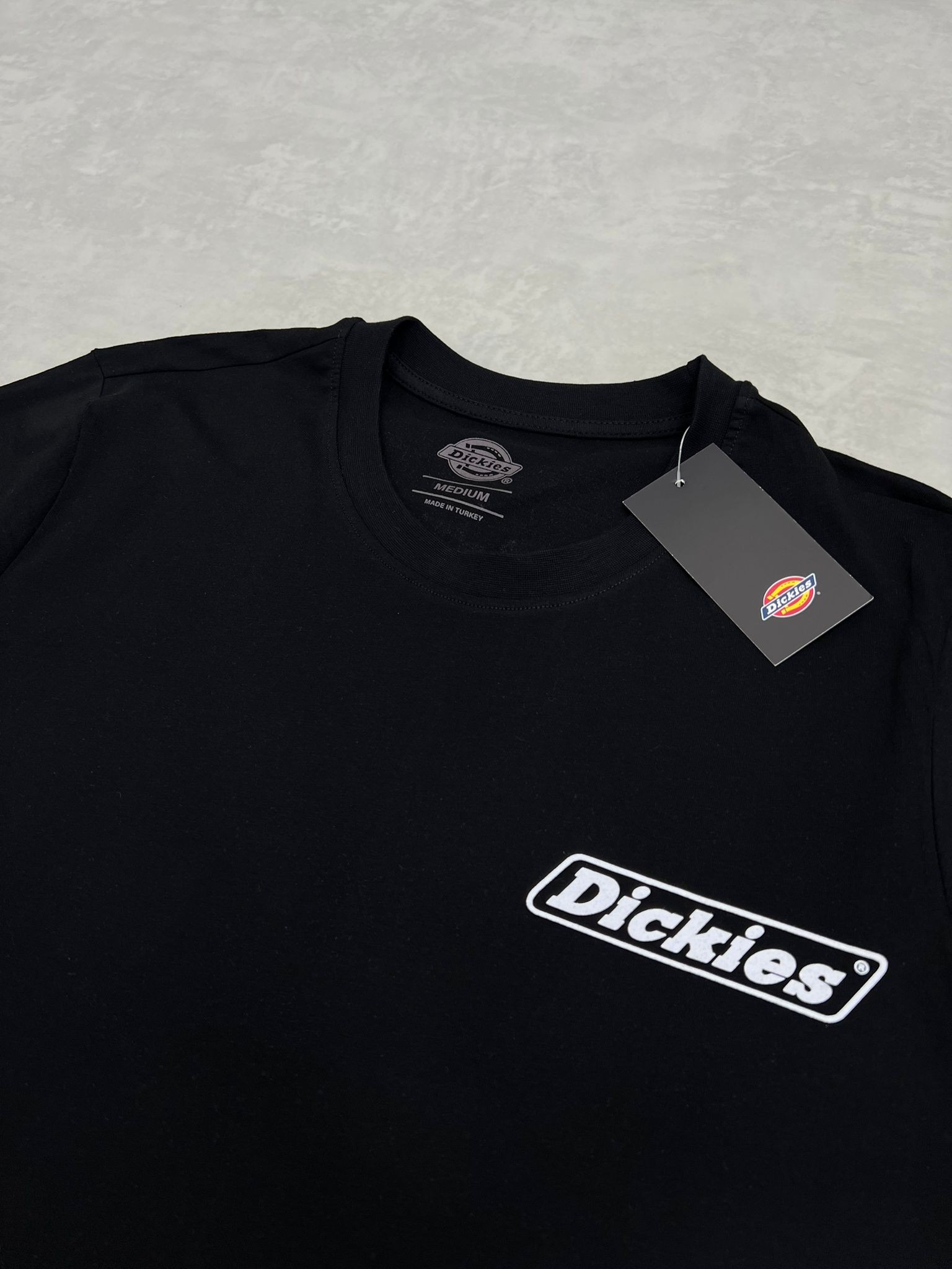 Yeni Sezon Back To Print Flower Black T-shirt