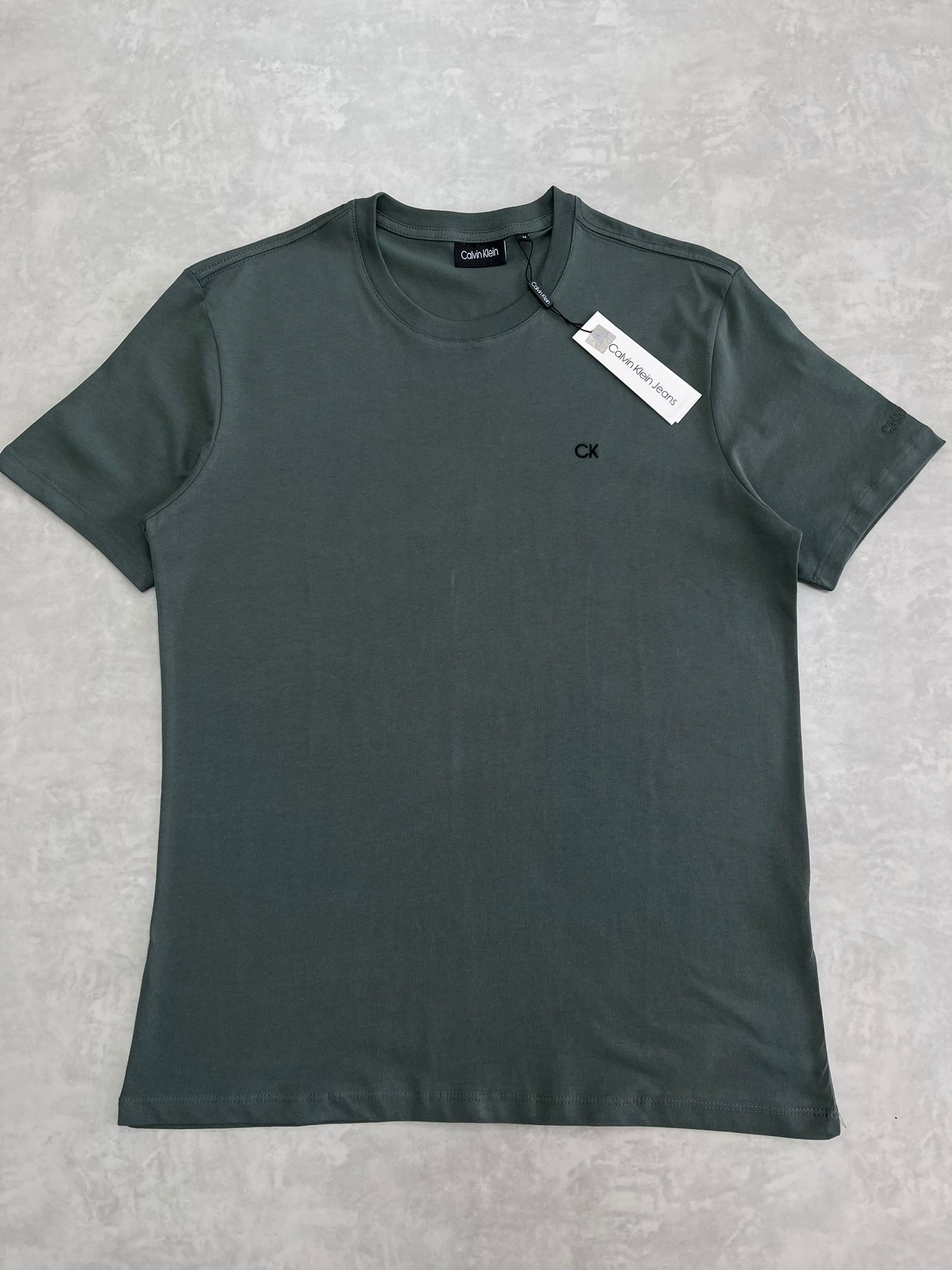 Mini Logo Relax Kalıp Haki T-shirt