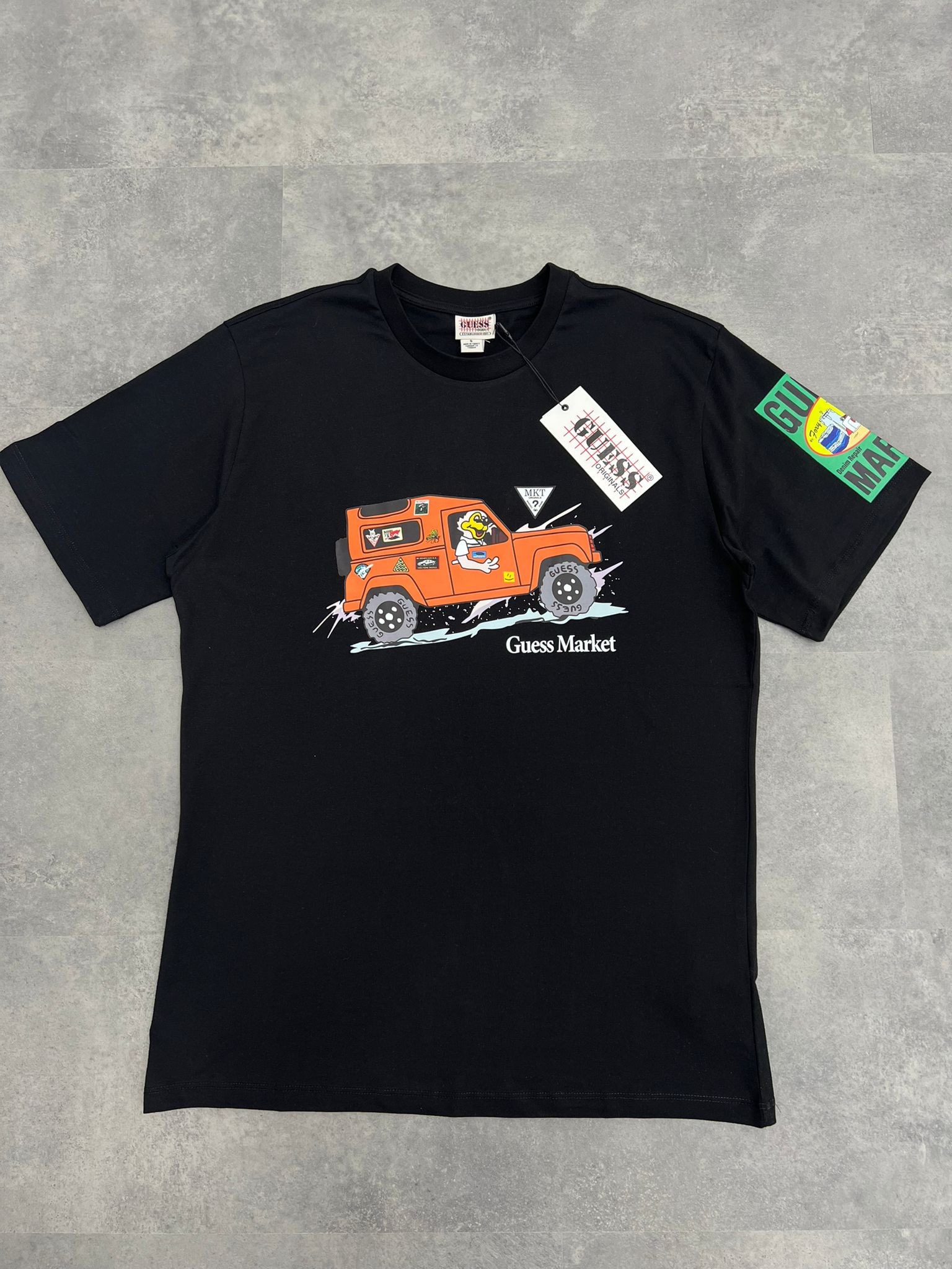 Yeni Sezon Sea Ya There Oversize Relax Kalıp Black T-shirt