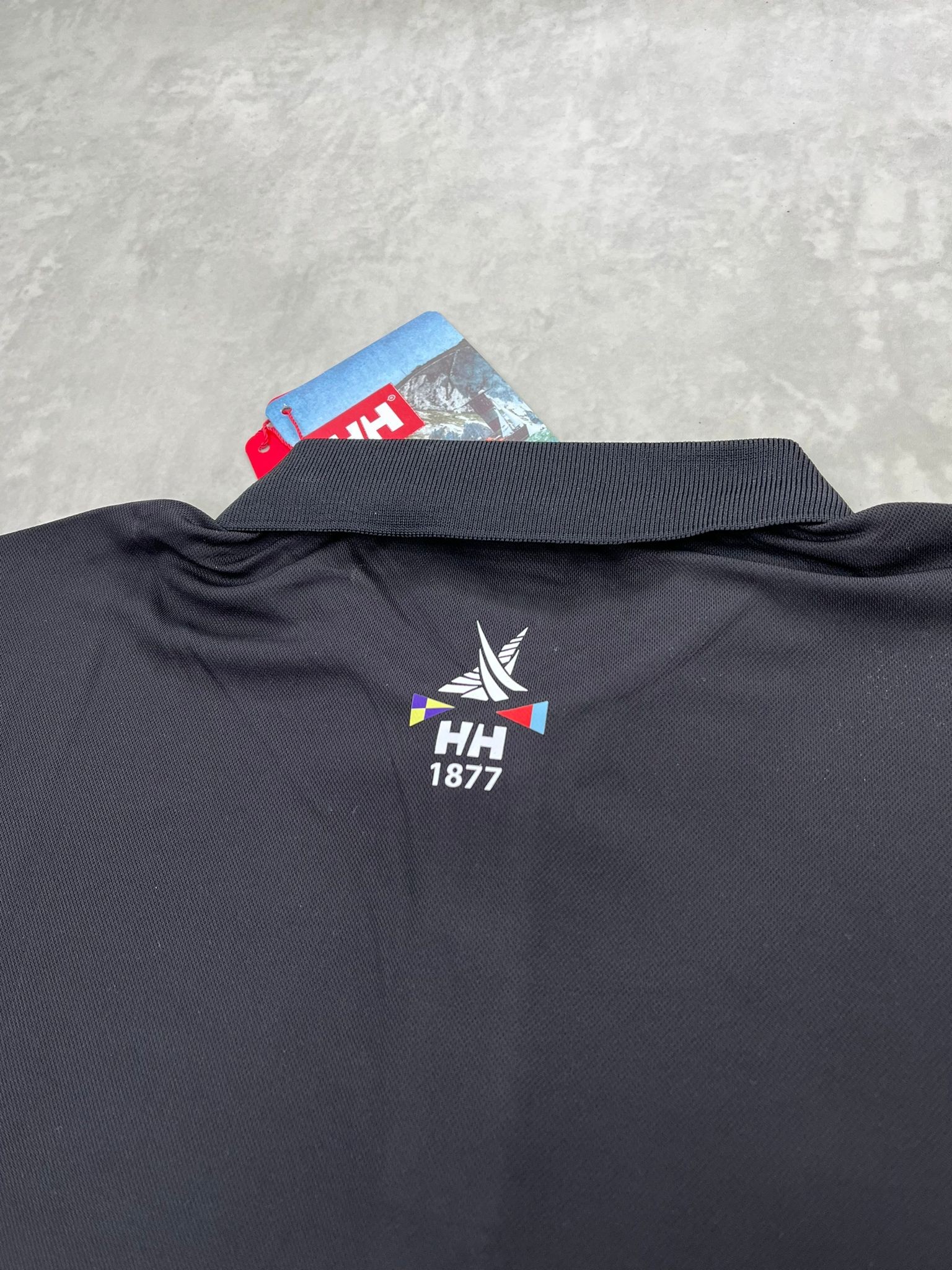 Clima Cool (Nefes Alan) Kol Detaylı Polo Yaka Black  T-shirt