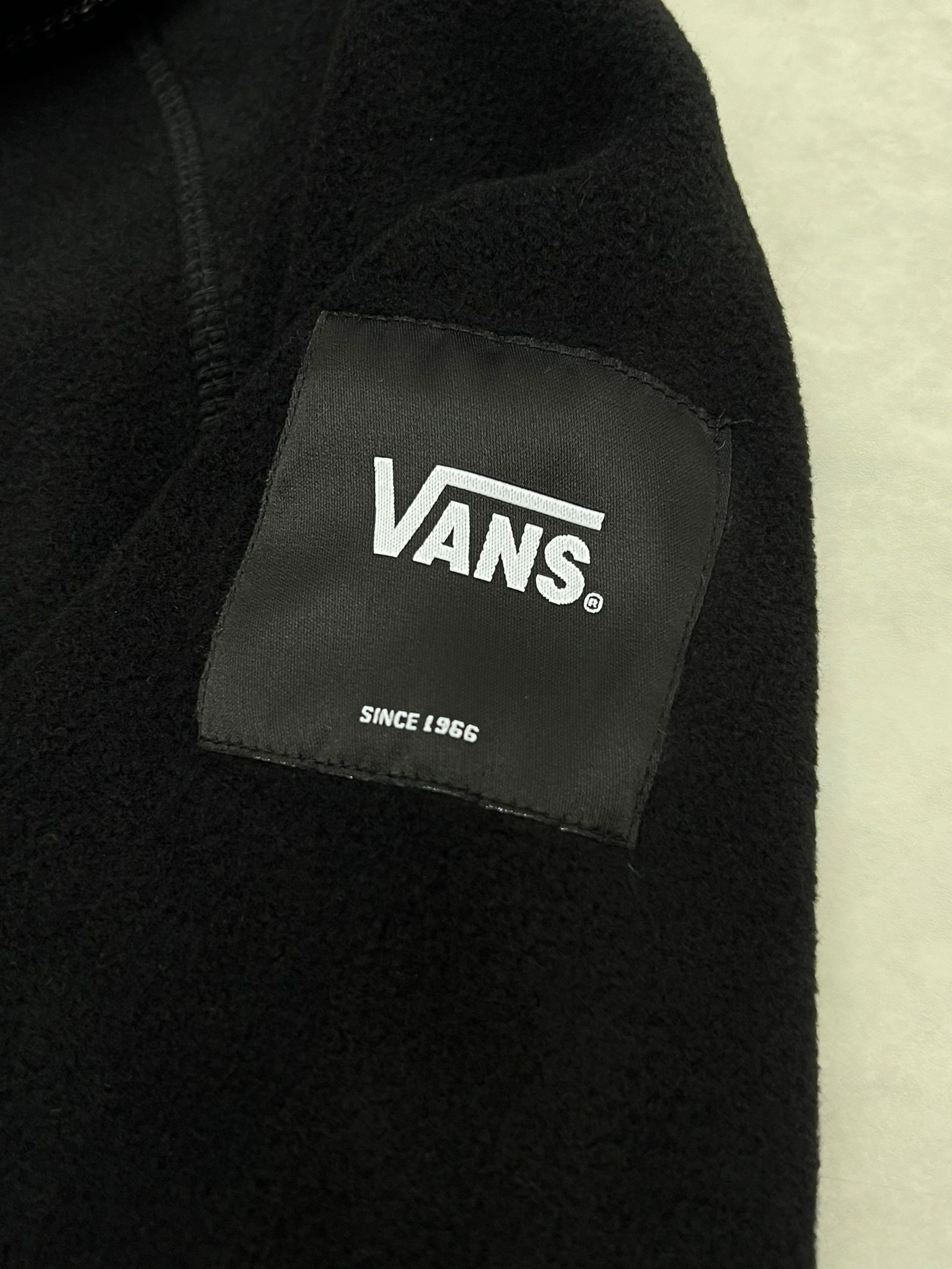 Yarım Fermuarlı Classic Black Polar