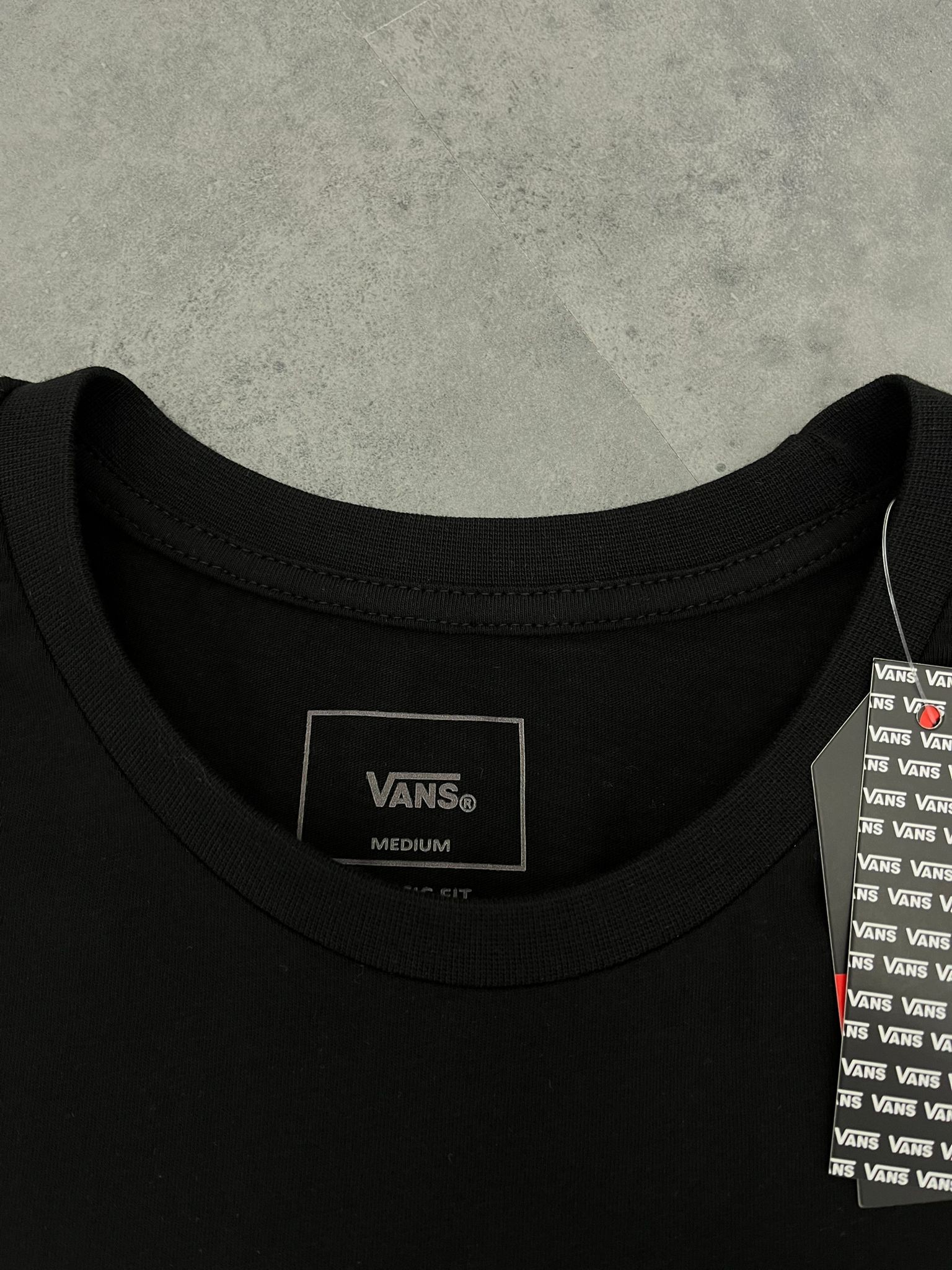 Yeni Sezon Mid Icon Logo Classic Black T-shirt
