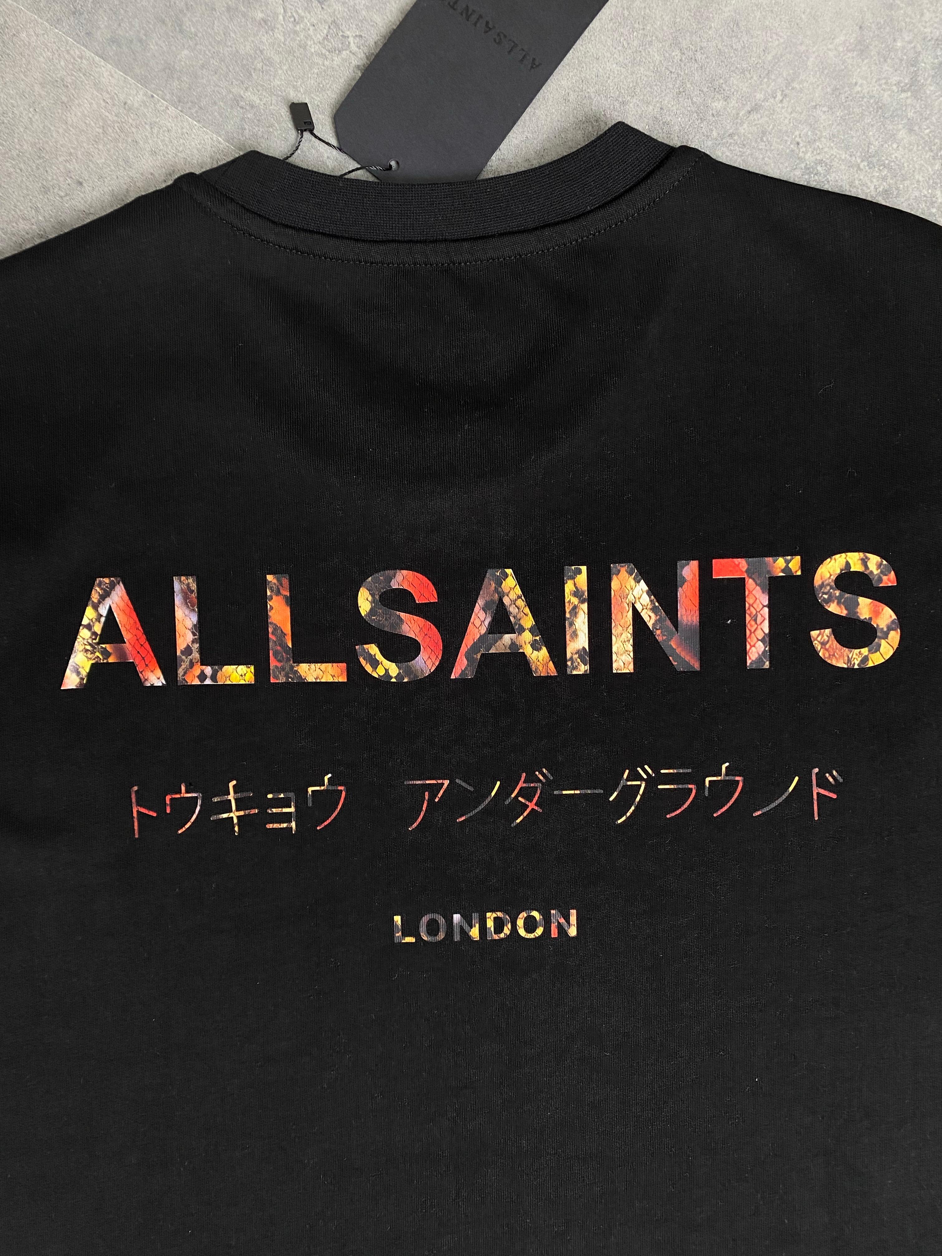 Yeni Sezon London Back to Print Kalın Pamuk T-shirt