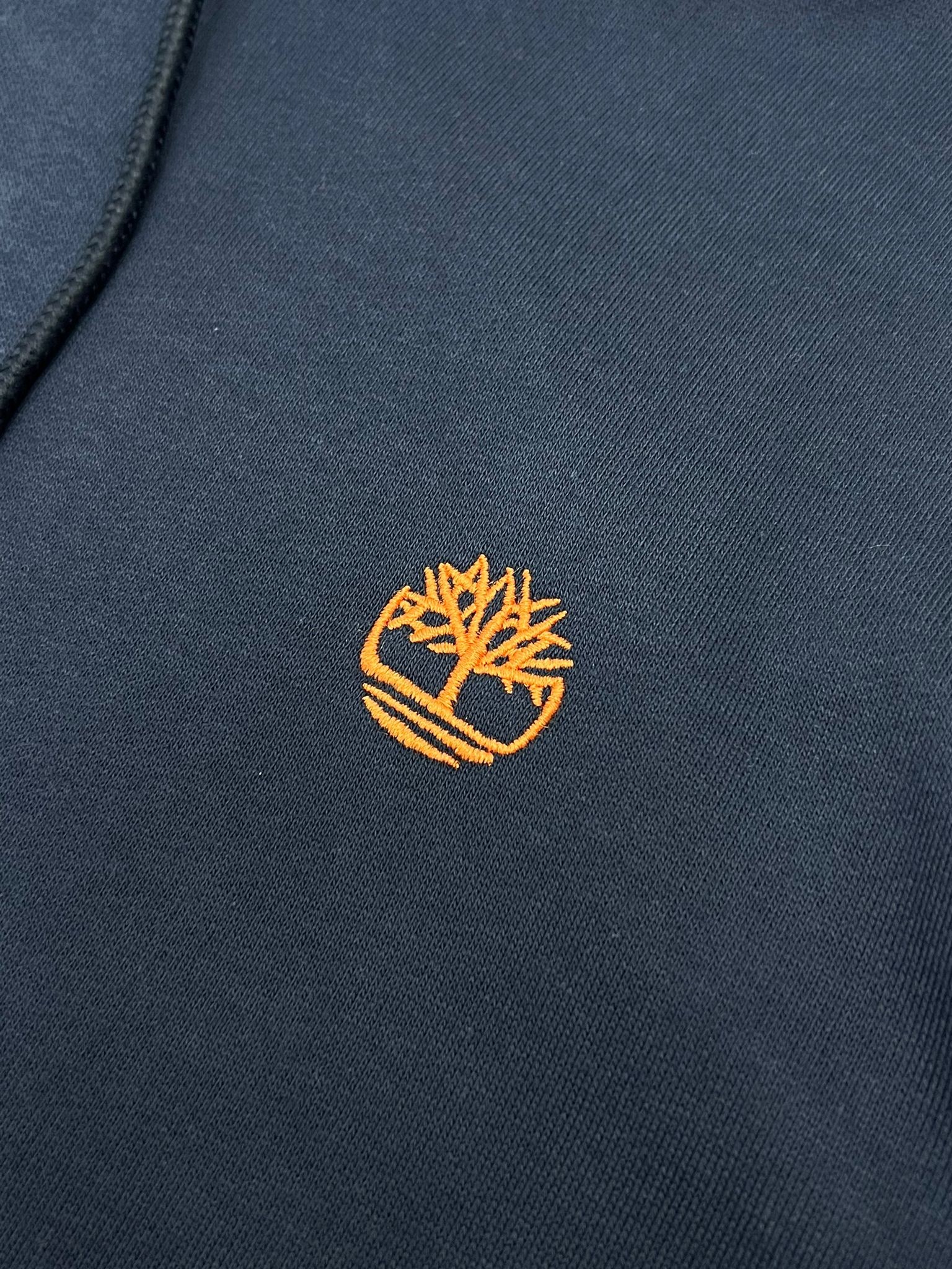 Yeni Sezon Basic Icon Mid Logo 3 İplik Şarodonlu Navy Blue Sweatshirt
