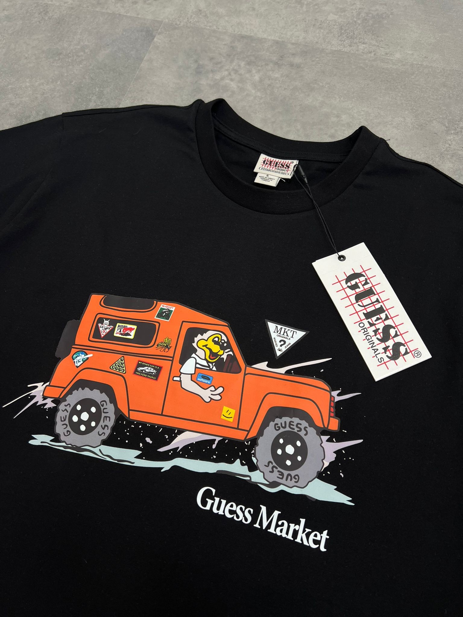 Yeni Sezon Sea Ya There Oversize Relax Kalıp Black T-shirt
