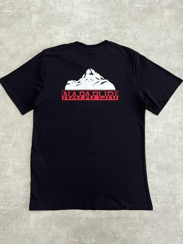 Mountain Mini Logo Black T-shirt