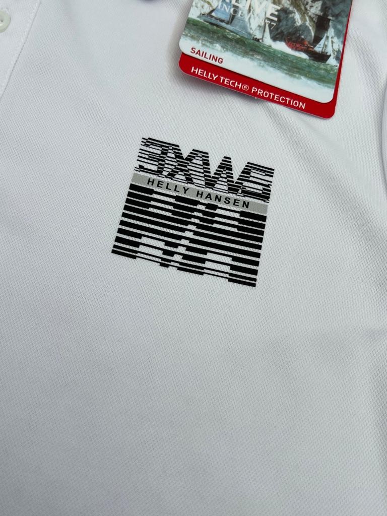 3XW5 HYDROPOWER Clima Cool (Nefes Alan) Polo Yaka White T-shirt