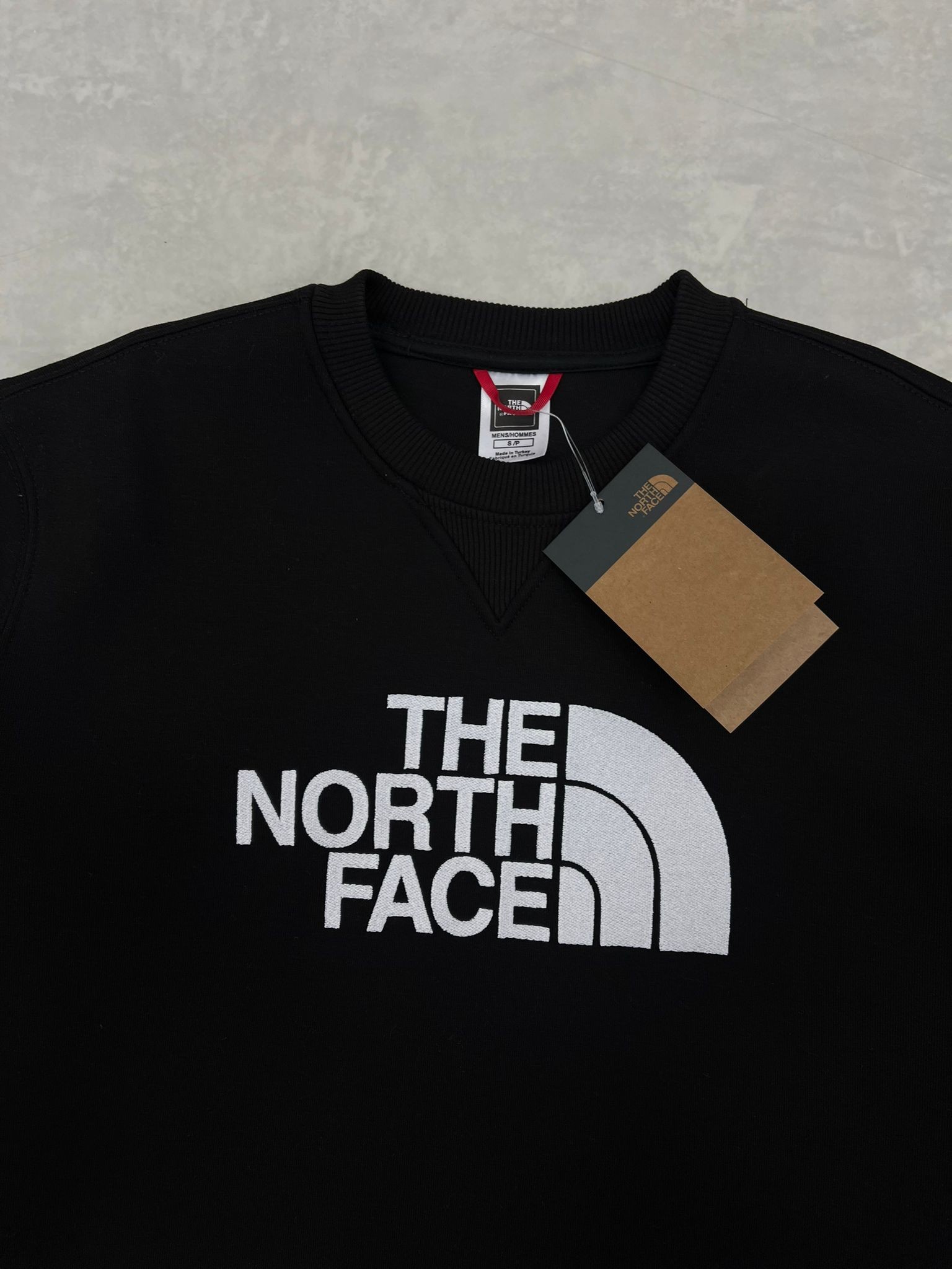 Yeni Sezon Mid İcon Full Nakış Logo  Black Sweatshirt