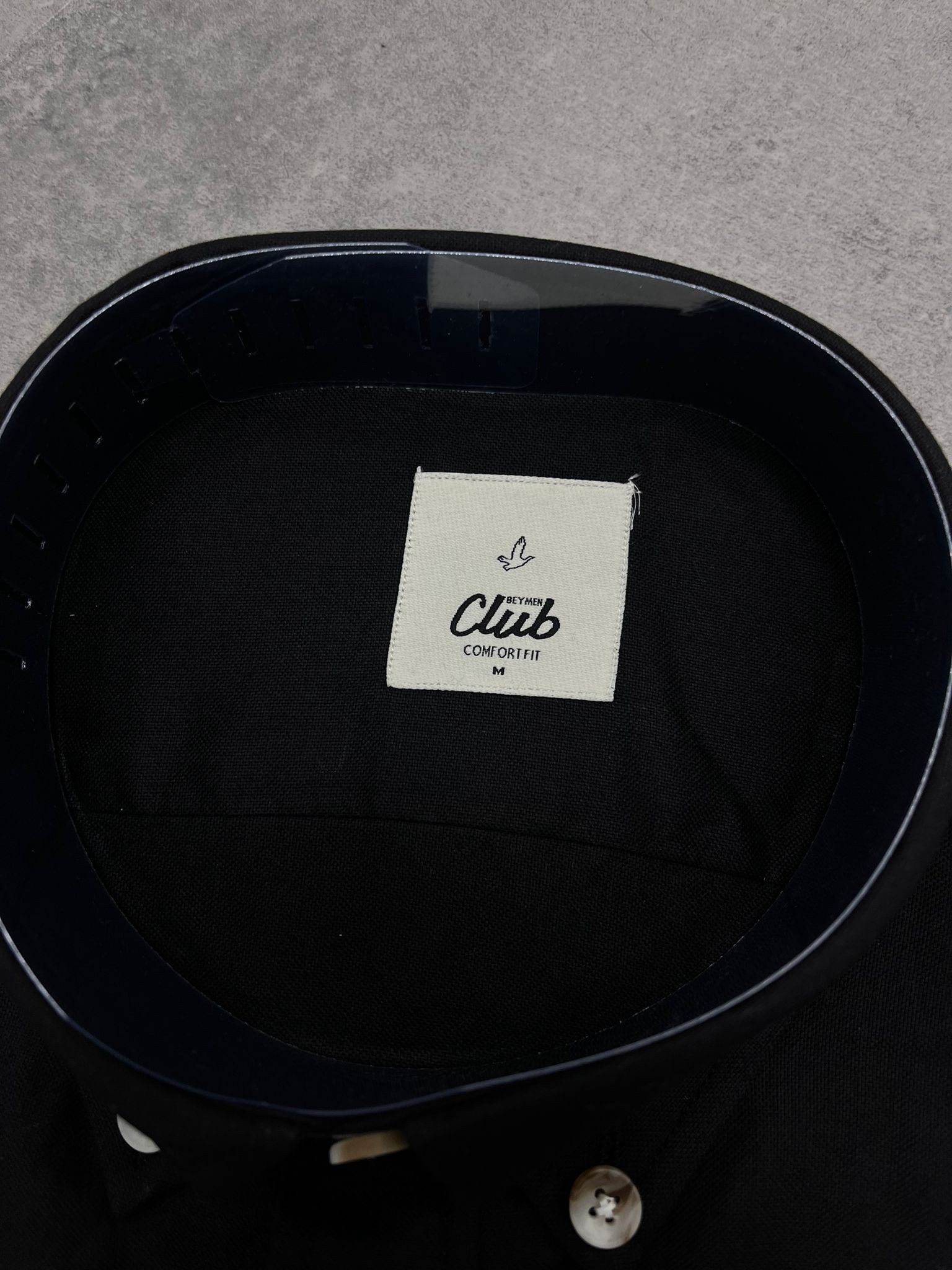 Yeni Sezon Oxford Kareli Desenli Black Gömlek