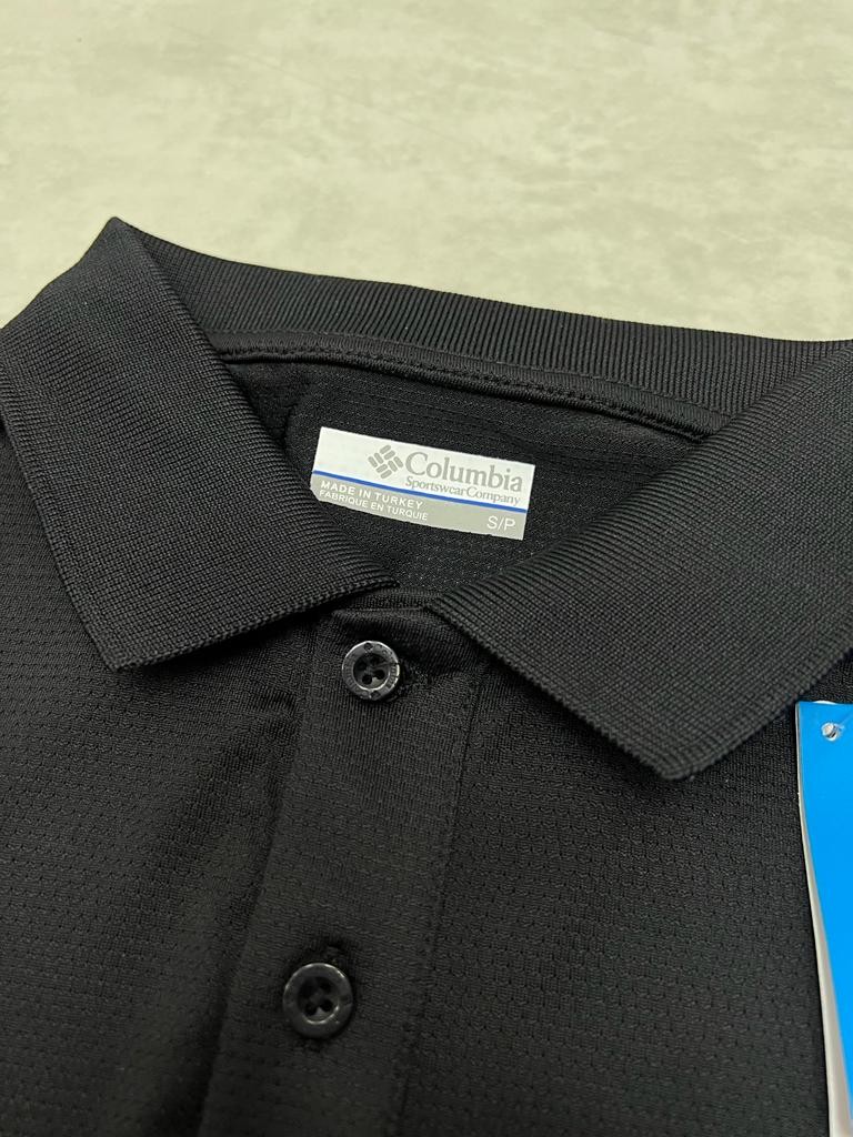 Classic Clima Cool (Nefes Alan)  Black  Polo Yaka T-shirt