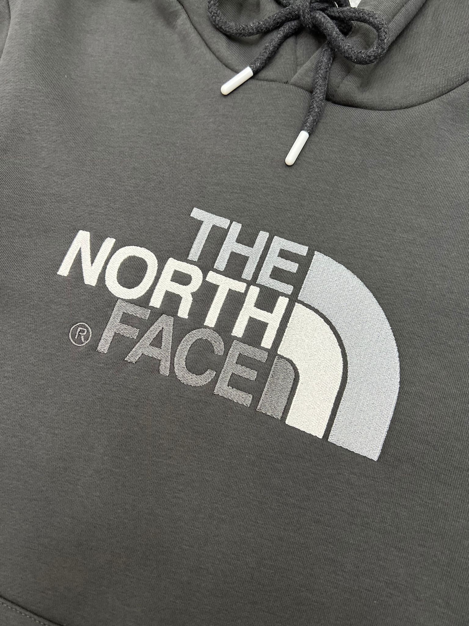 Mid İcon Full Nakış Kapşonu Polarlı Antrasit Sweatshirt