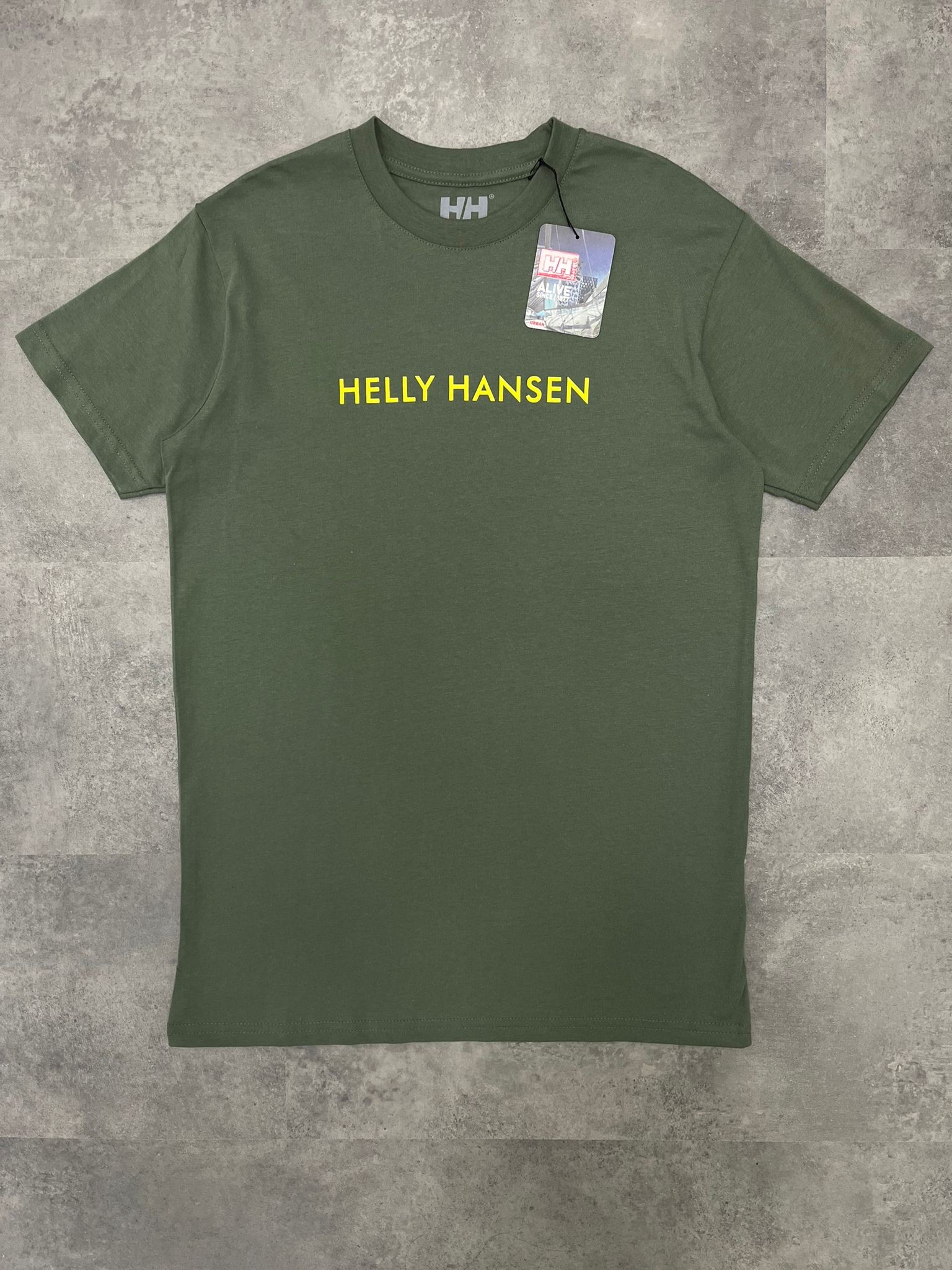 Yeni Sezon Mid Icon Essentail Haki T-shirt