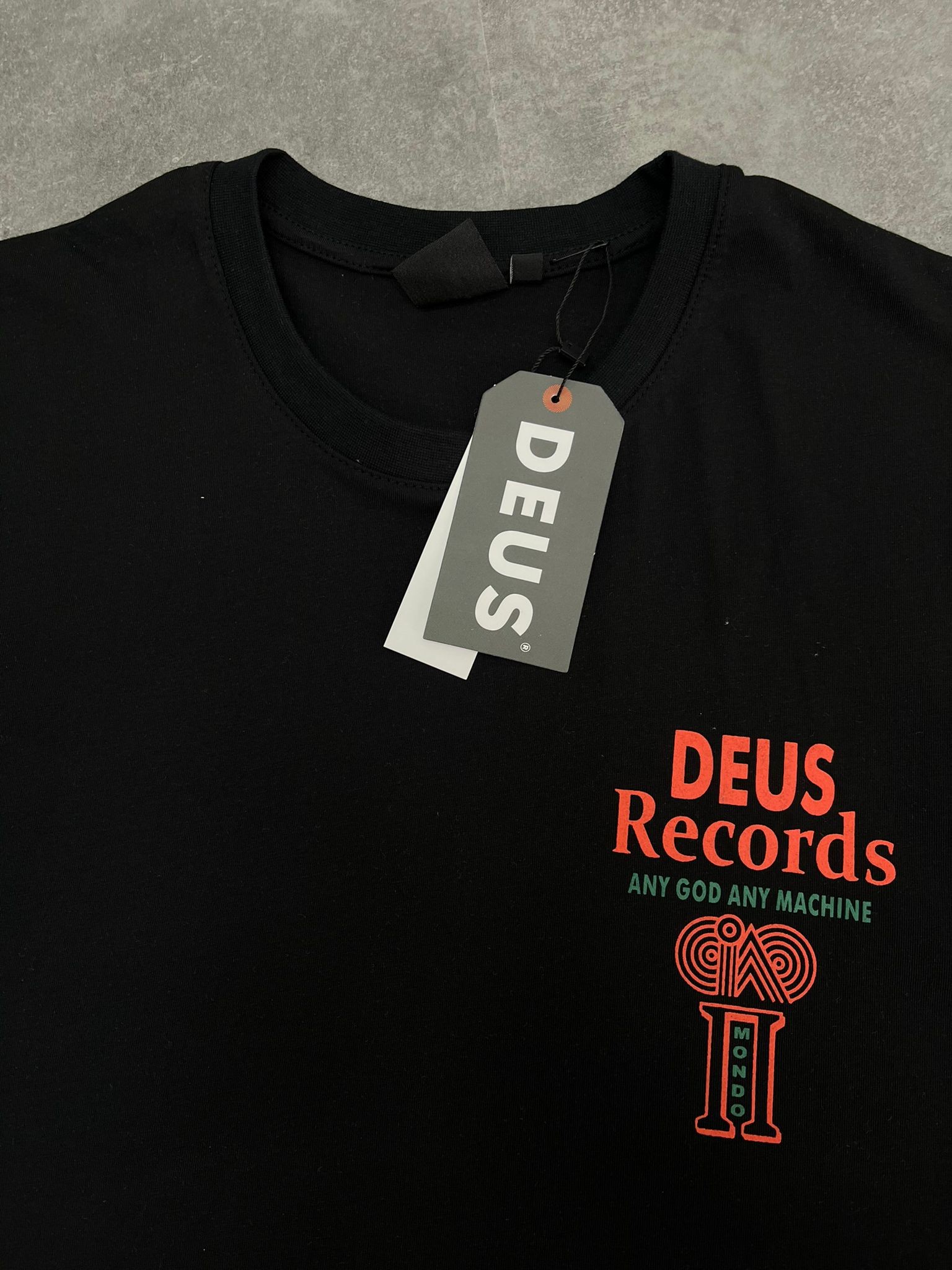 Yeni Sezon Ex Machina Mondo Any Black T-shirt
