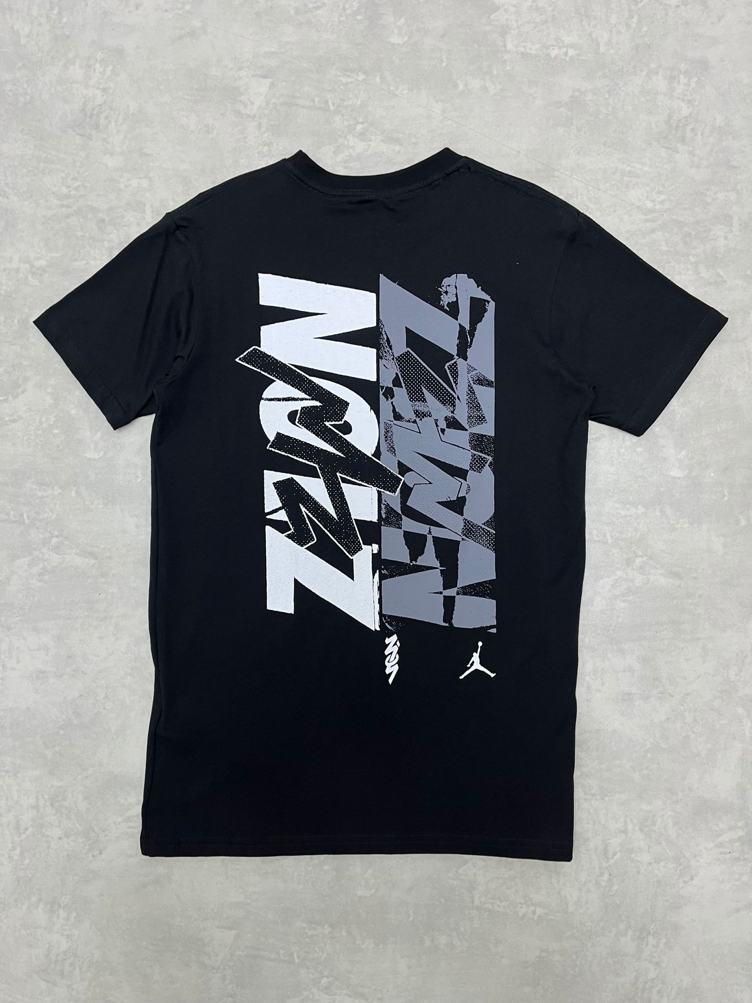 Zown Noz Back Print Edition  Black T-shirt