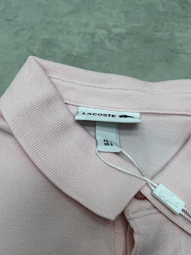 Pembe Polo Yaka T-shirt