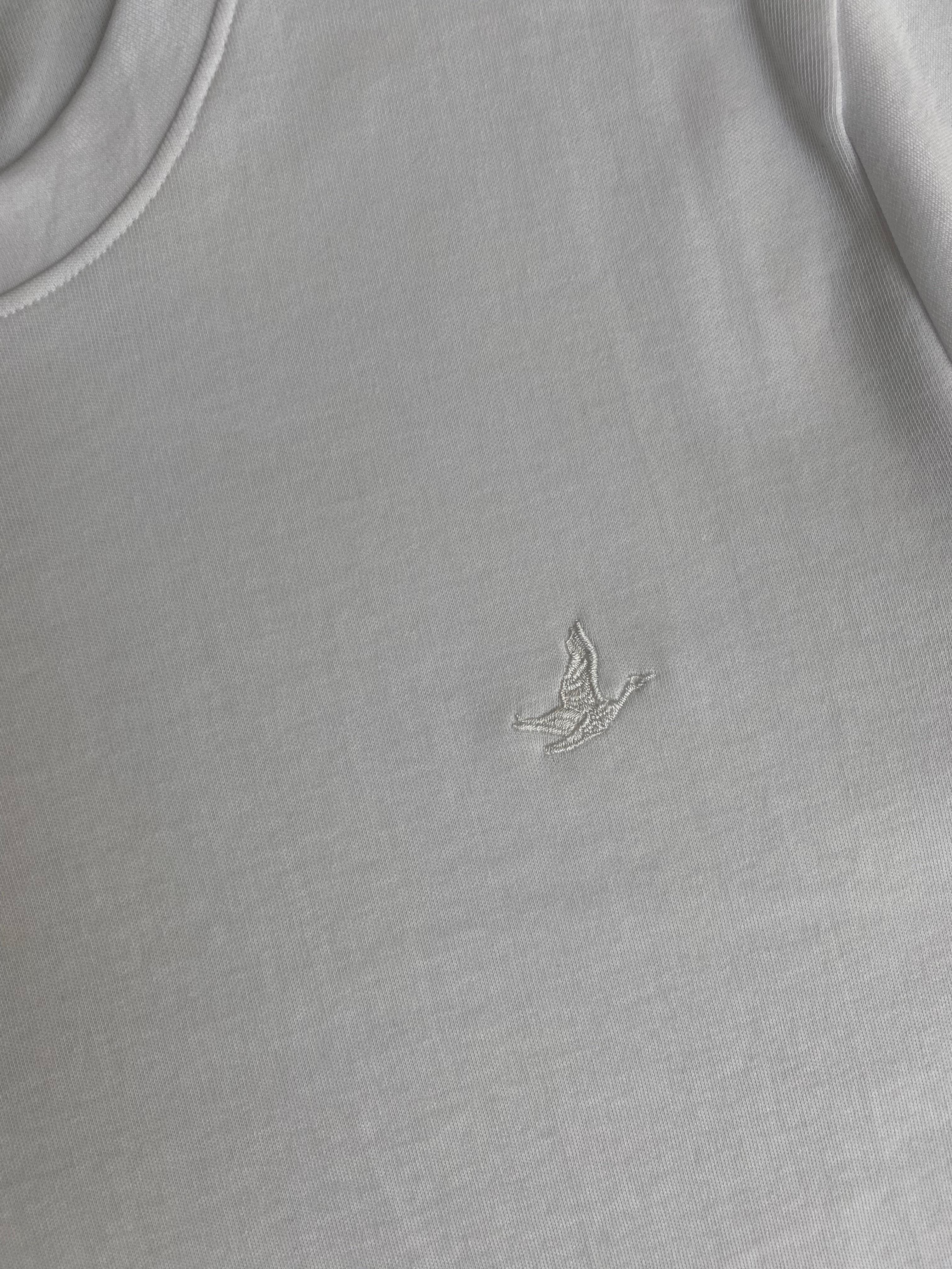 Yeni Sezon Pamuk kumaş Tone to Tone Logo T-shirt