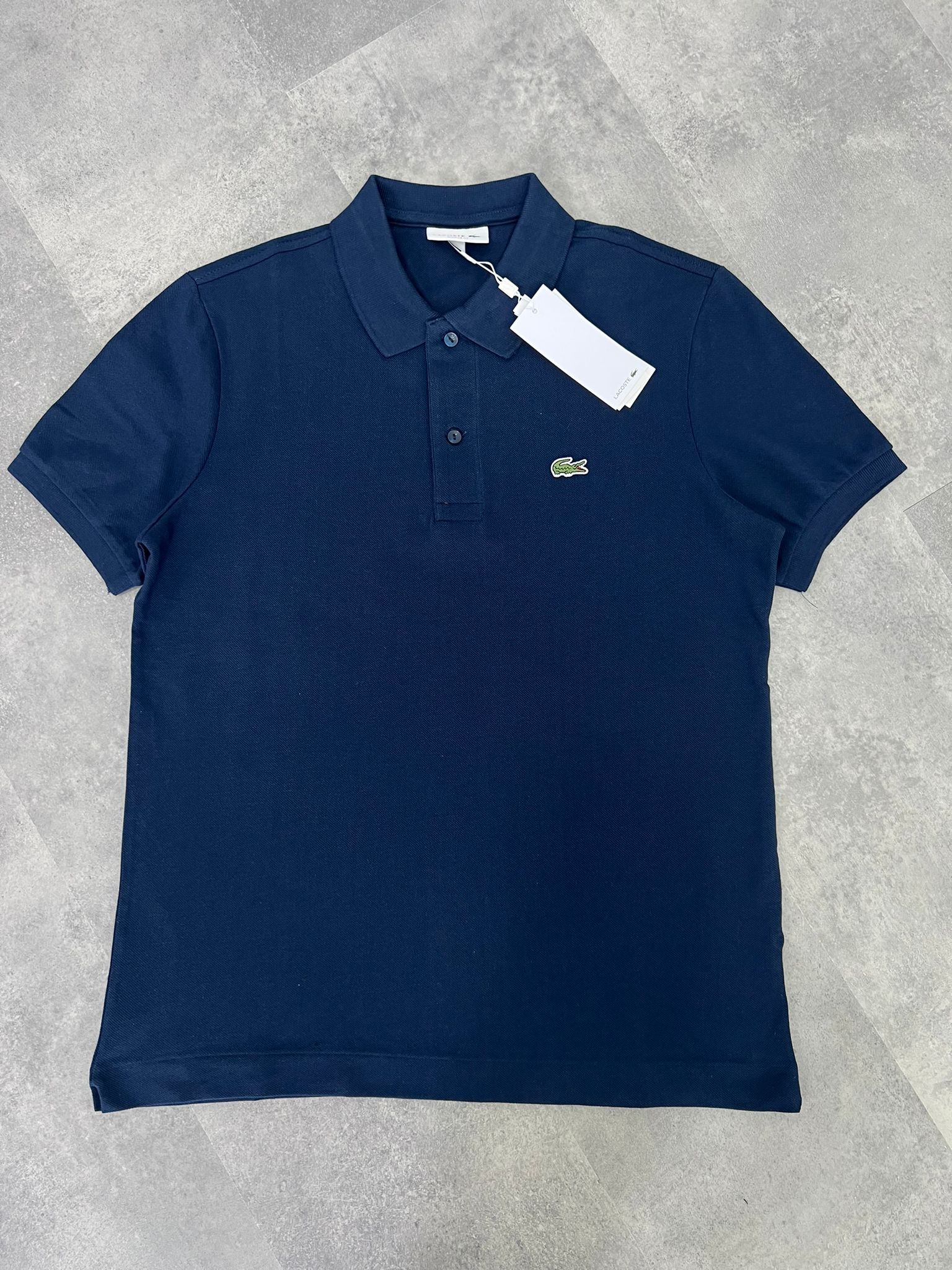 Yeni Sezon  Logo Mini Logo Classic Navy Blue  Polo Yaka