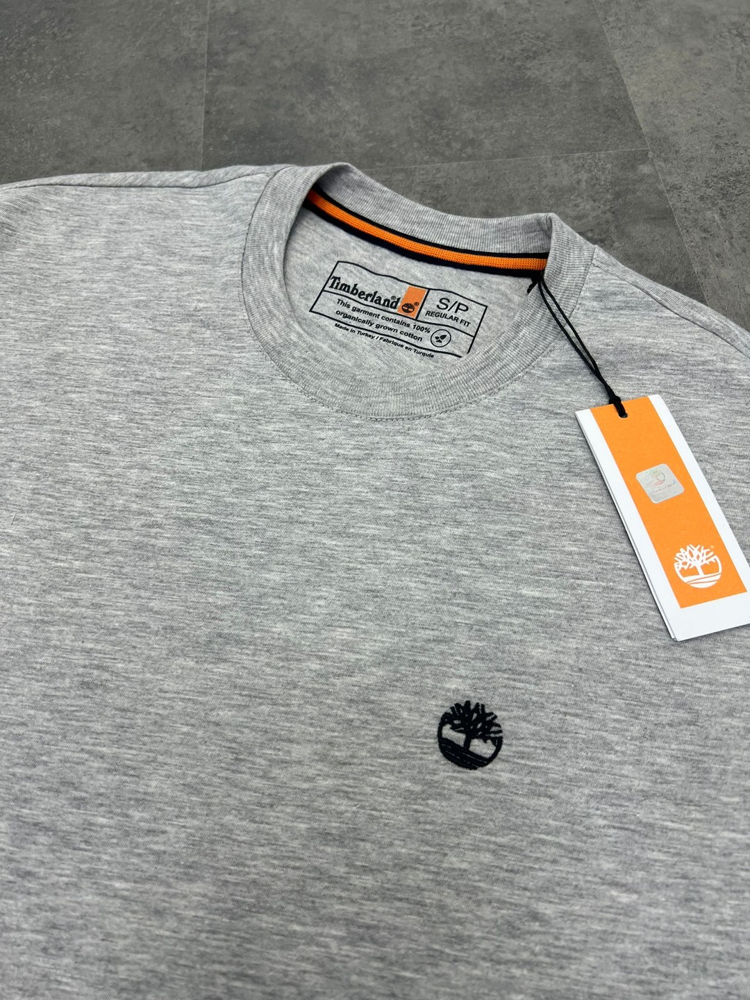 Yeni Sezon Or g nal S nce Basic Mini Logo 1973 Gray T shirt