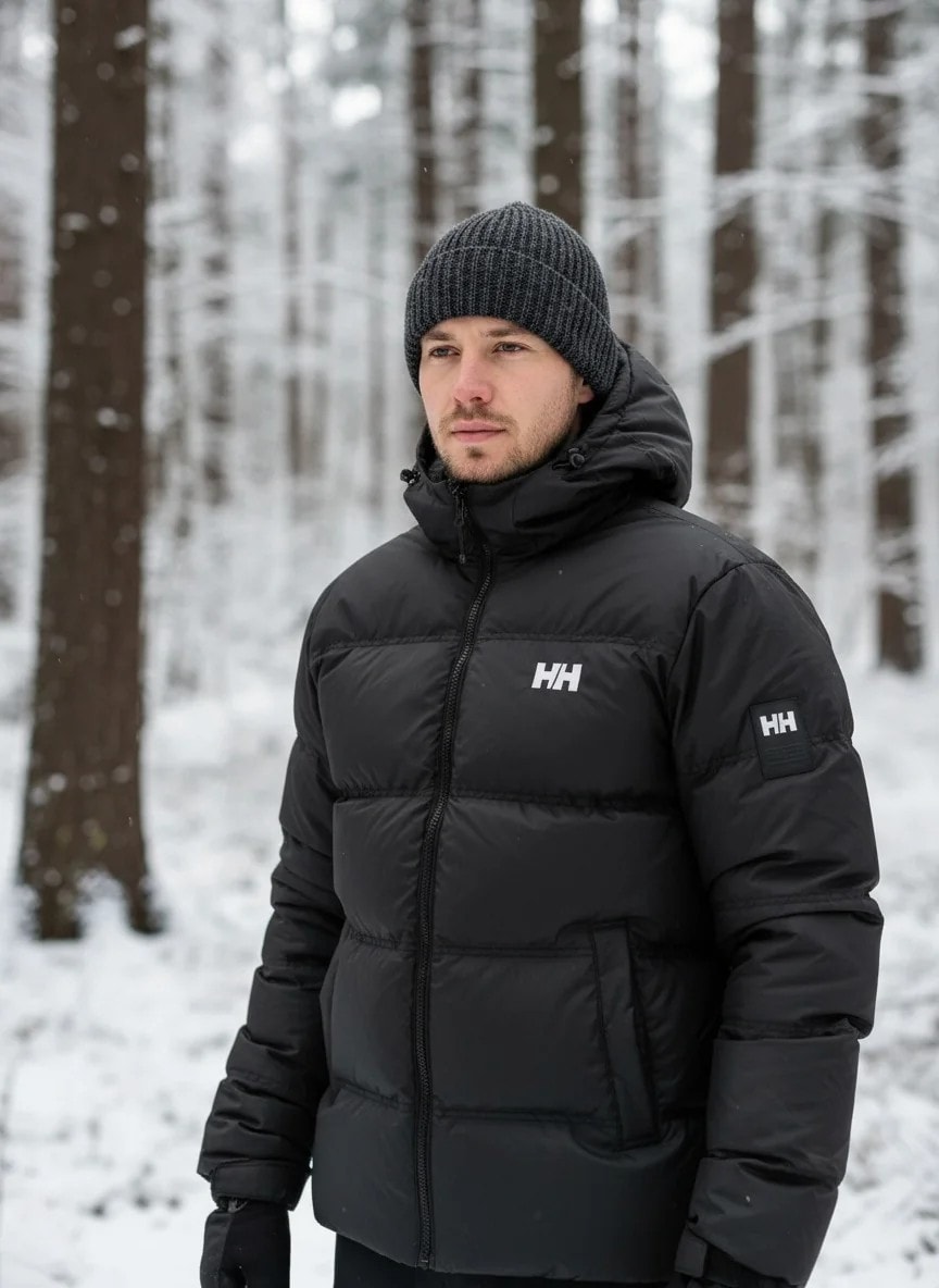 Yeni Sezon Dolgulu Şişme Kapşonlu Mont