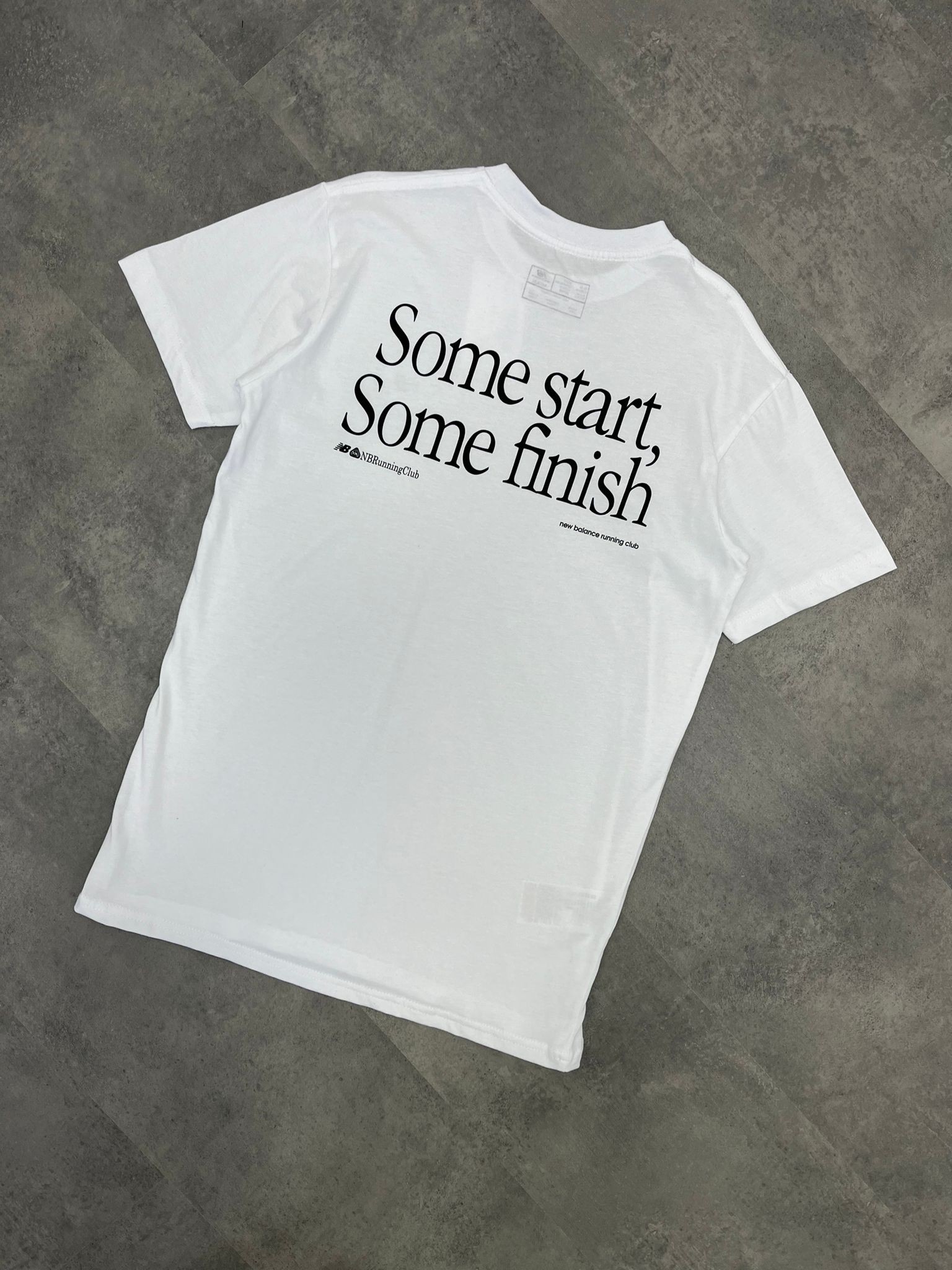 Yeni Sezon Some Smart Runnig Club White  T-shirt