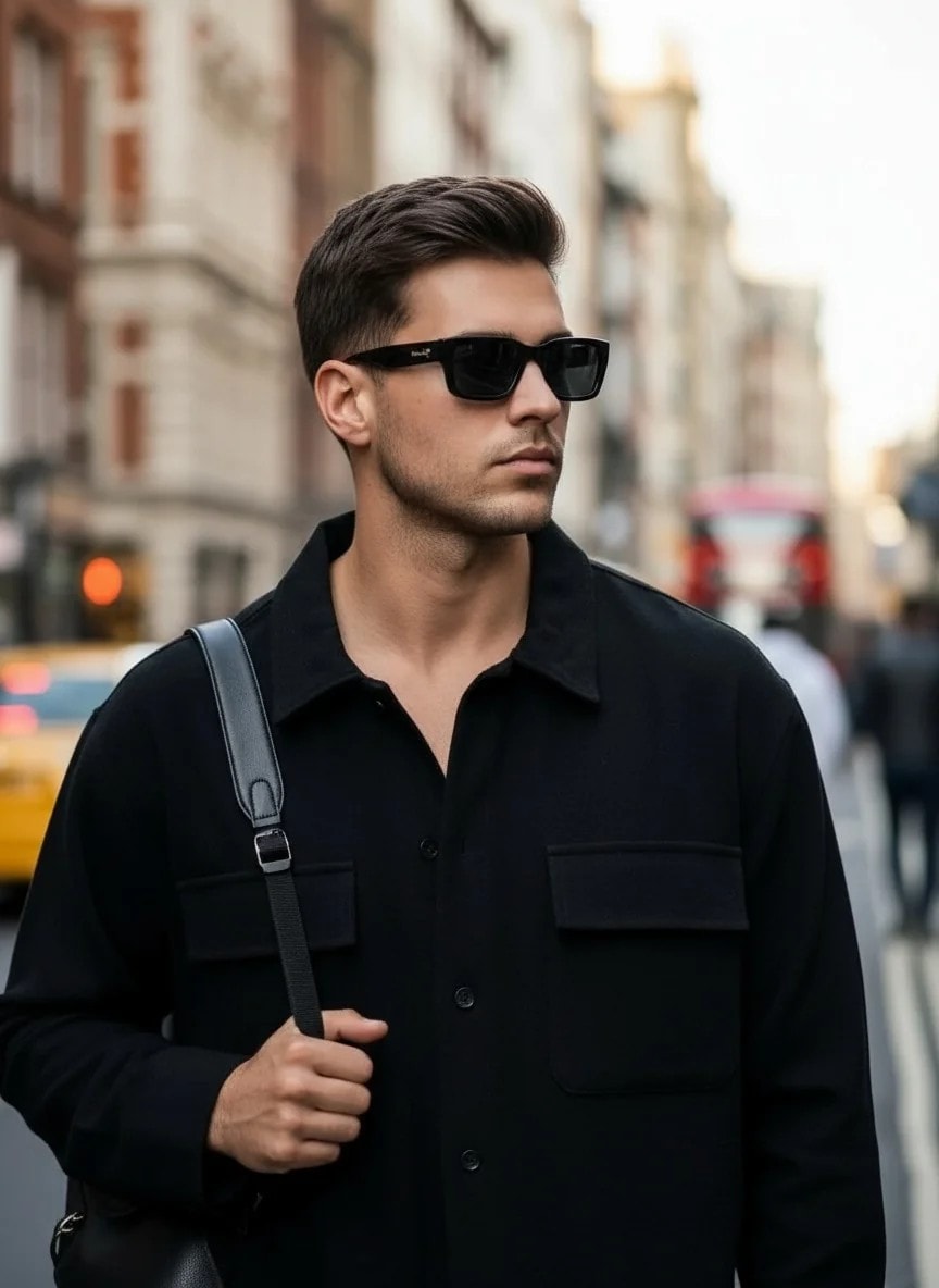 Yeni Sezon Modal Özel İtalyan Casual Takım - SİYAH