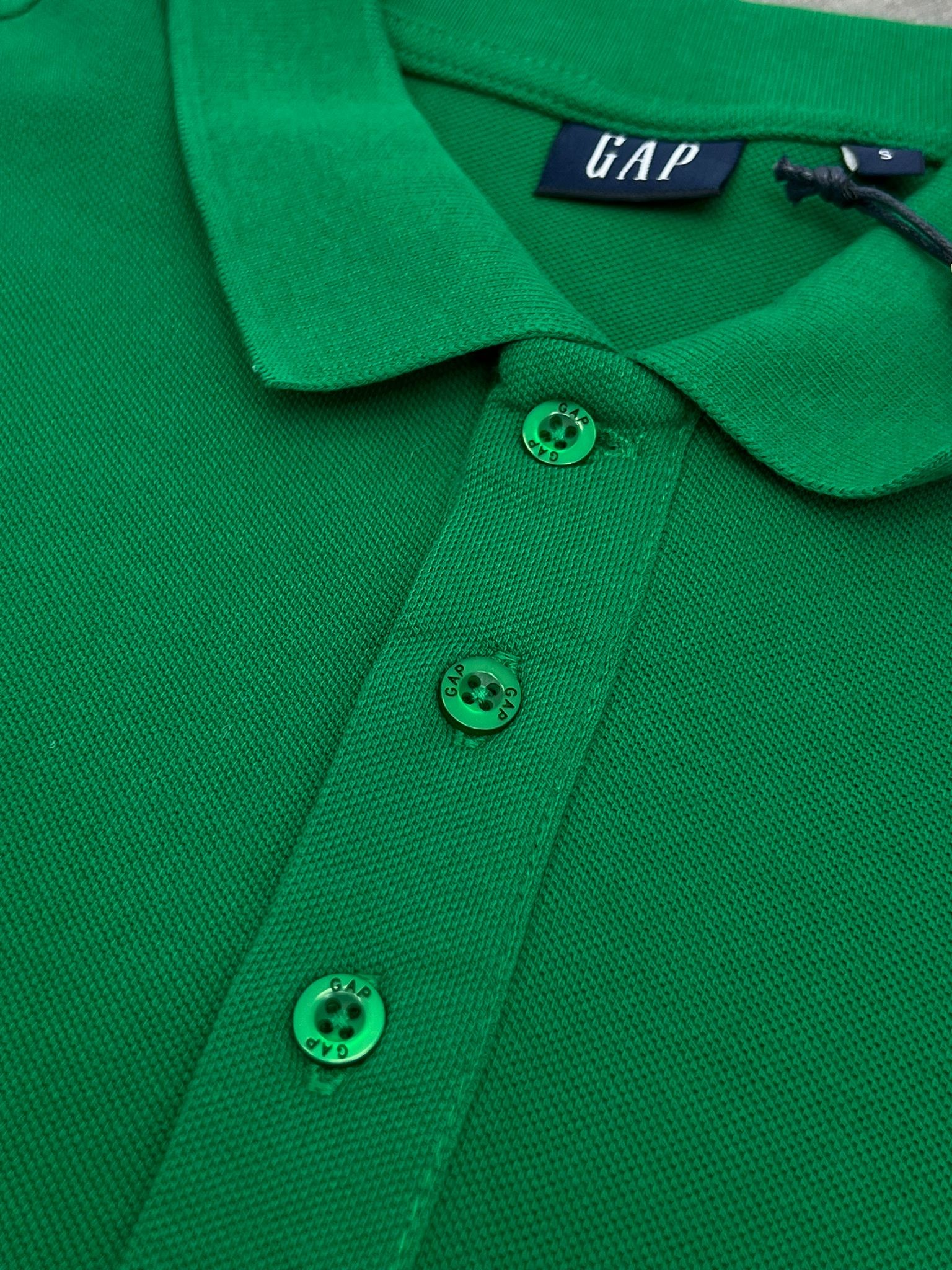 Yeni Sezon Ton To Tone Polo Yaka Green T-shirt