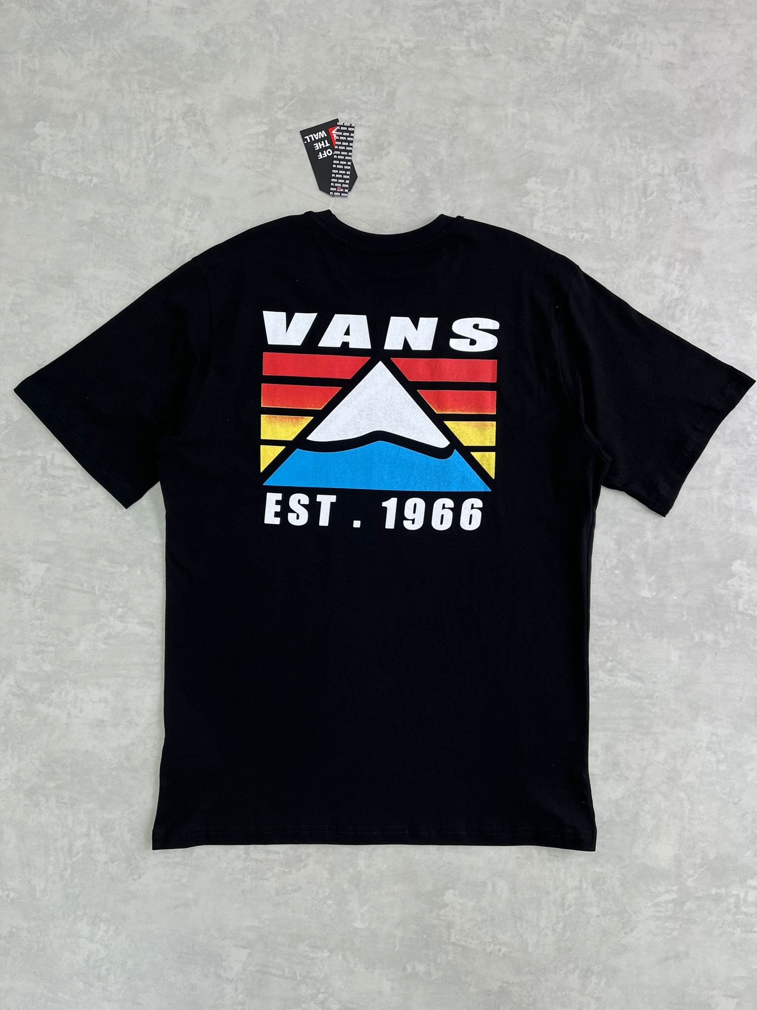 Yeni Sezon Back To Print Est.1966  Black T-shirt