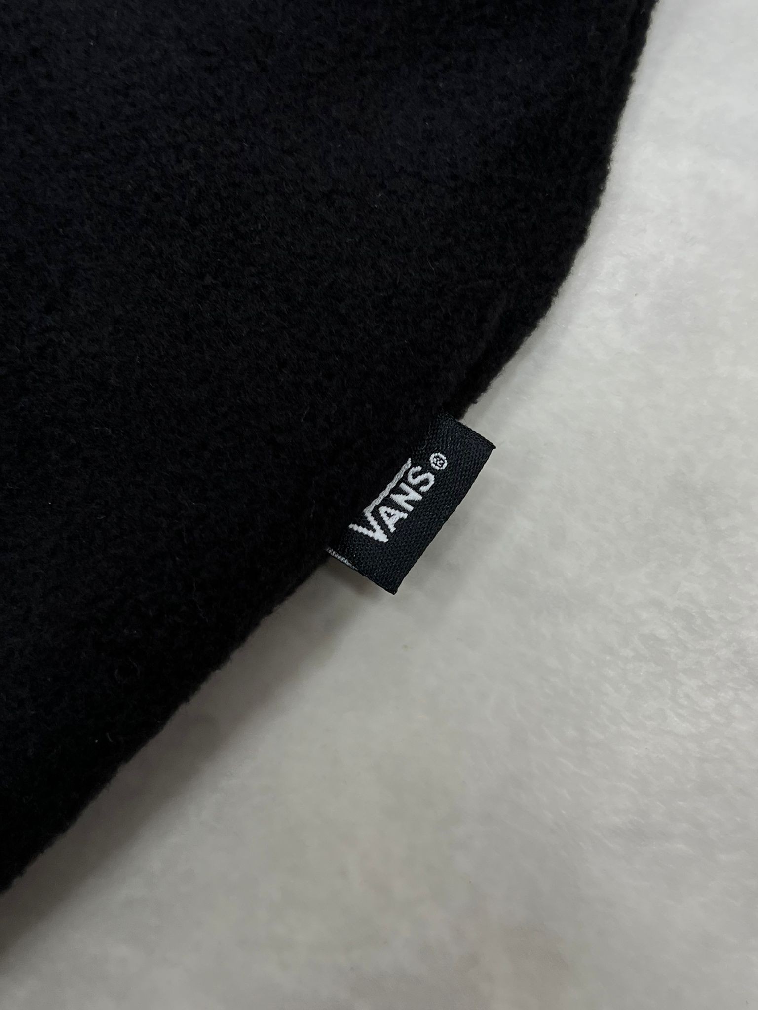Yarım Fermuarlı Classic Black Polar